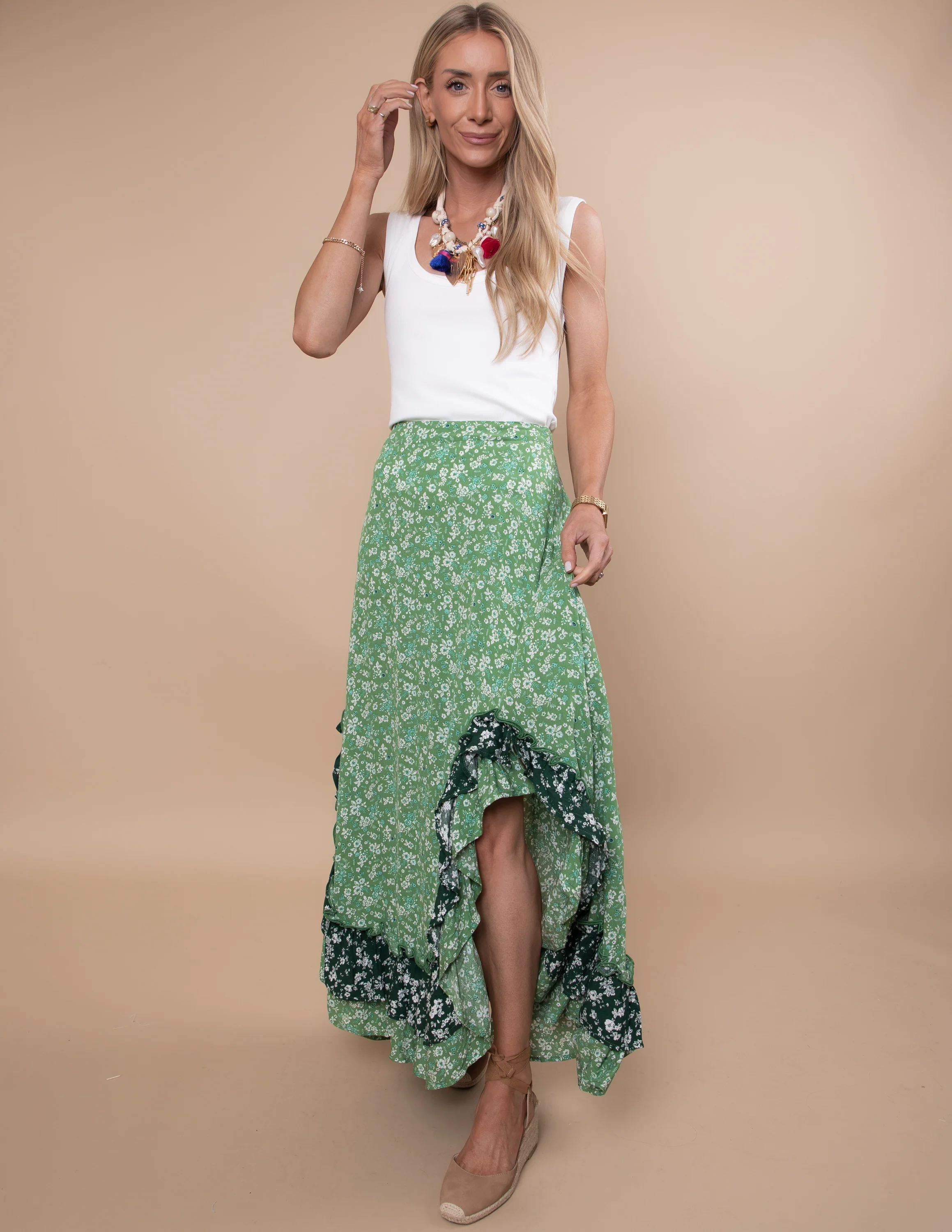 Alyssa Floral Skirt - Image 3