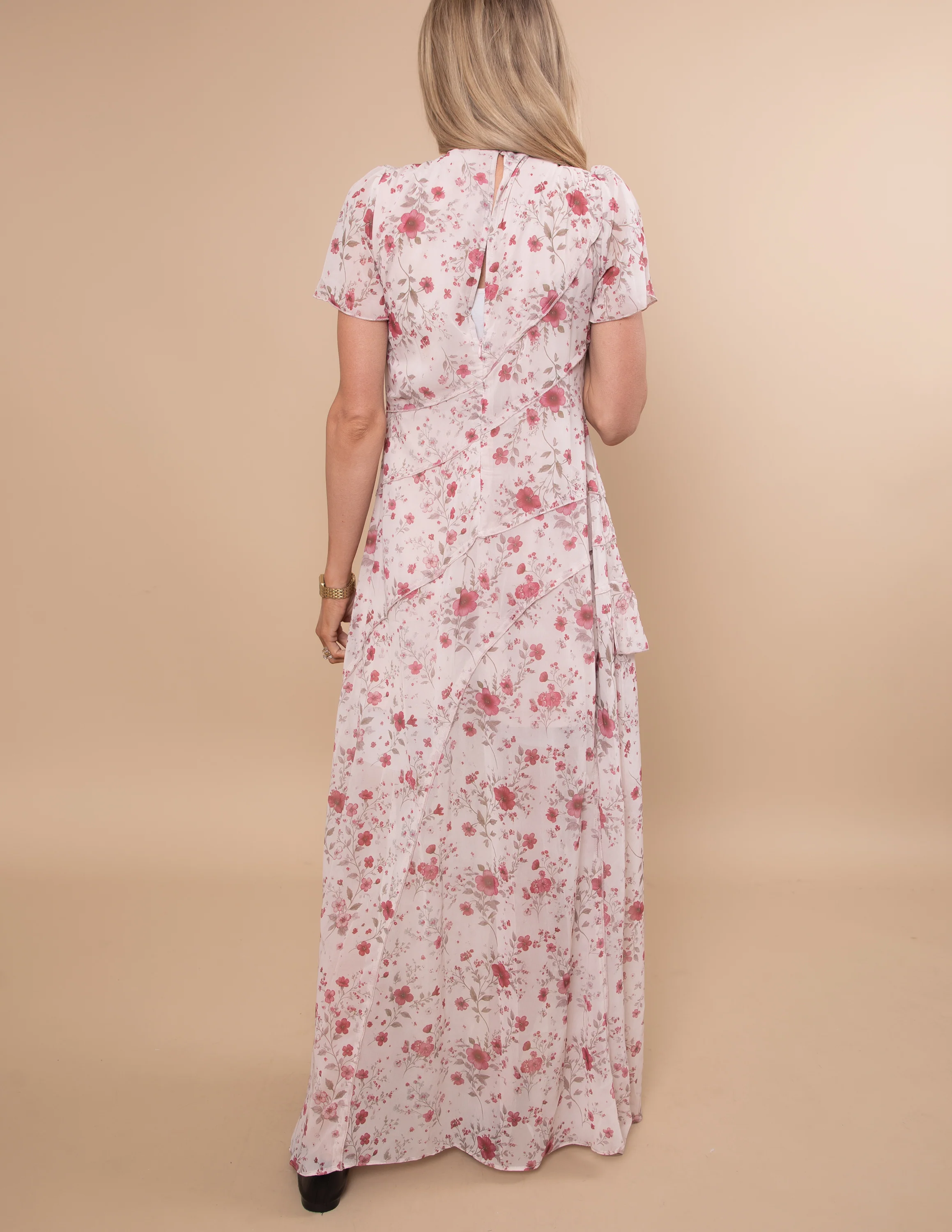 Avani Floral Maxi Dress - Image 4