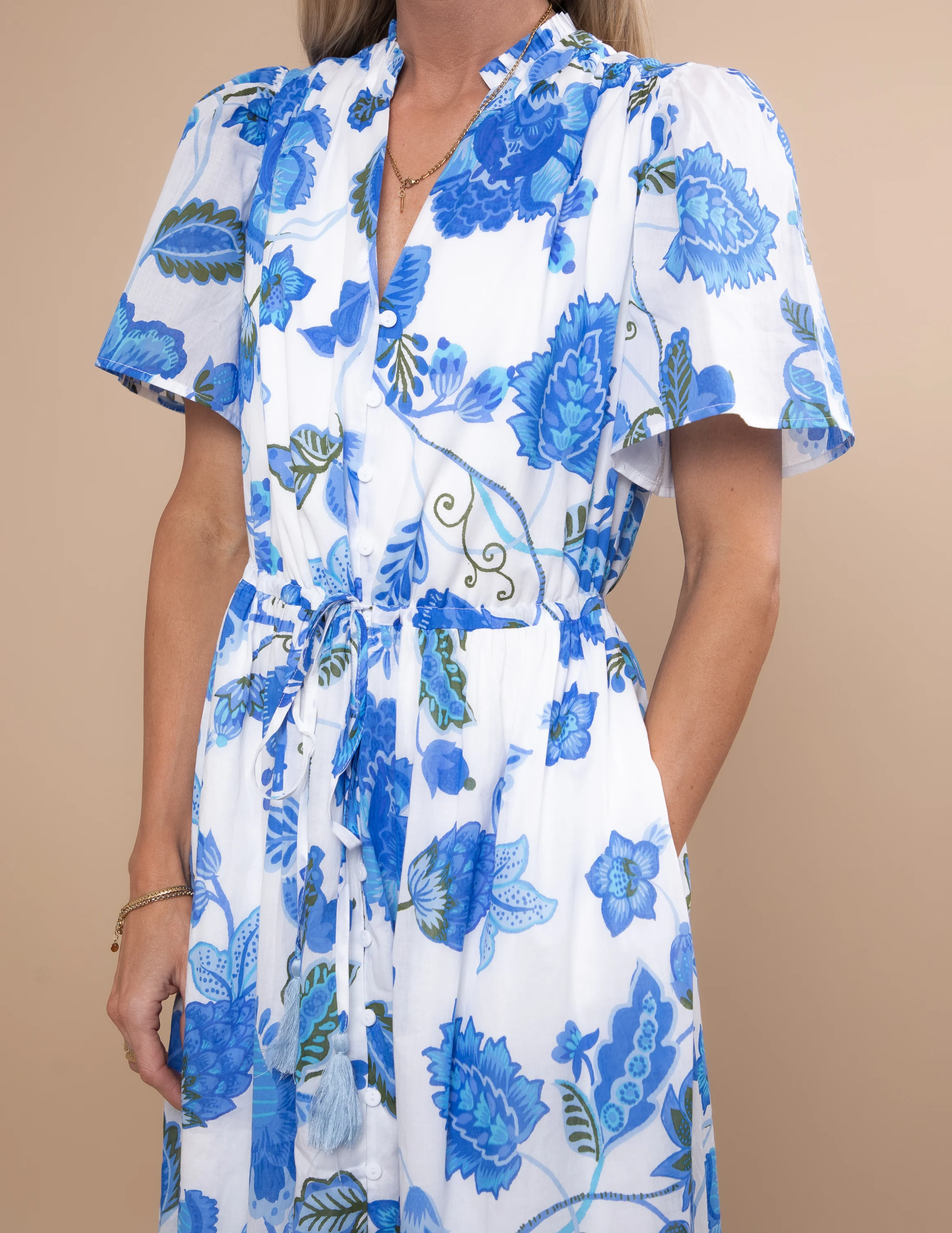Azure Garden Dress - Image 5
