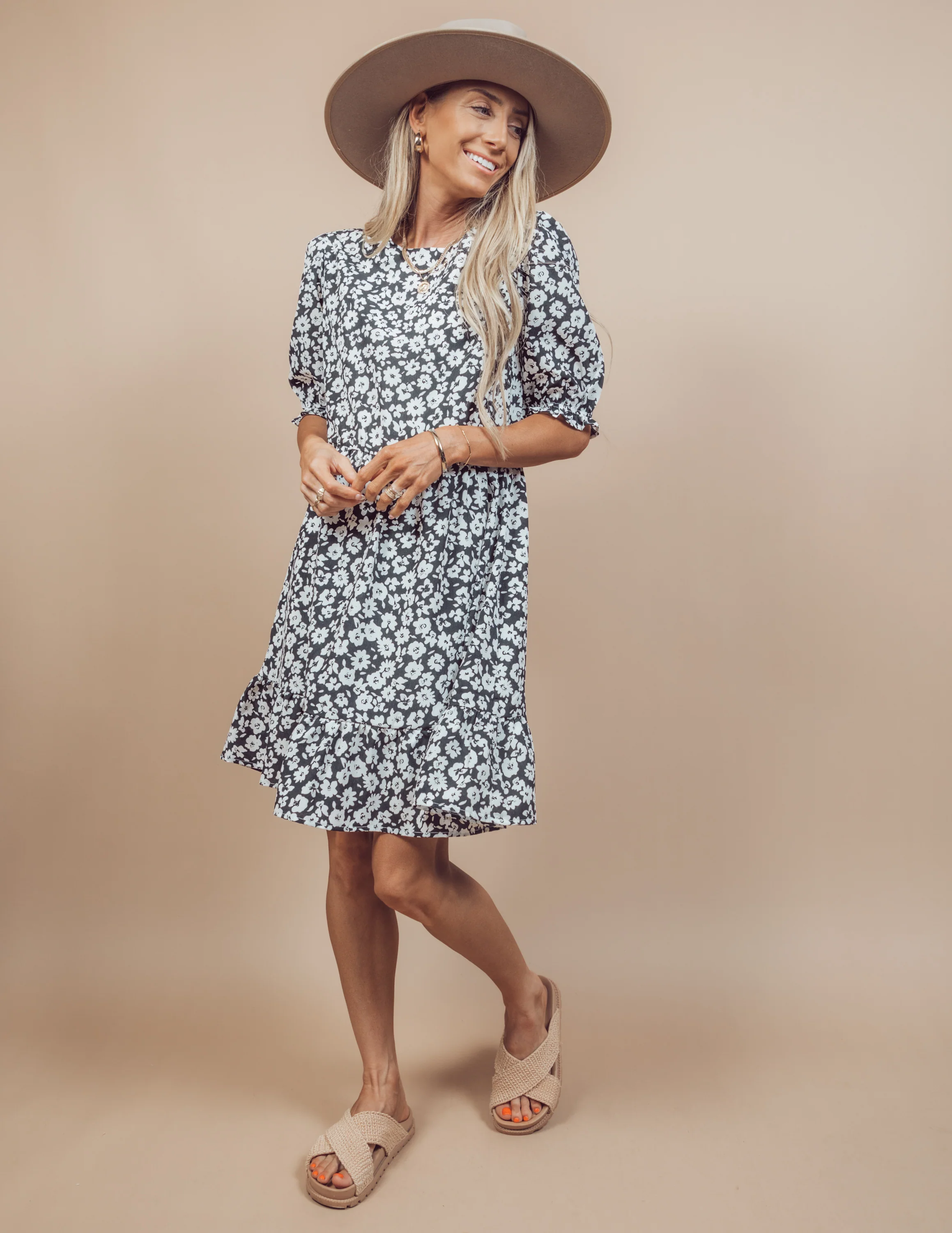 Bea Floral Dress - Image 3