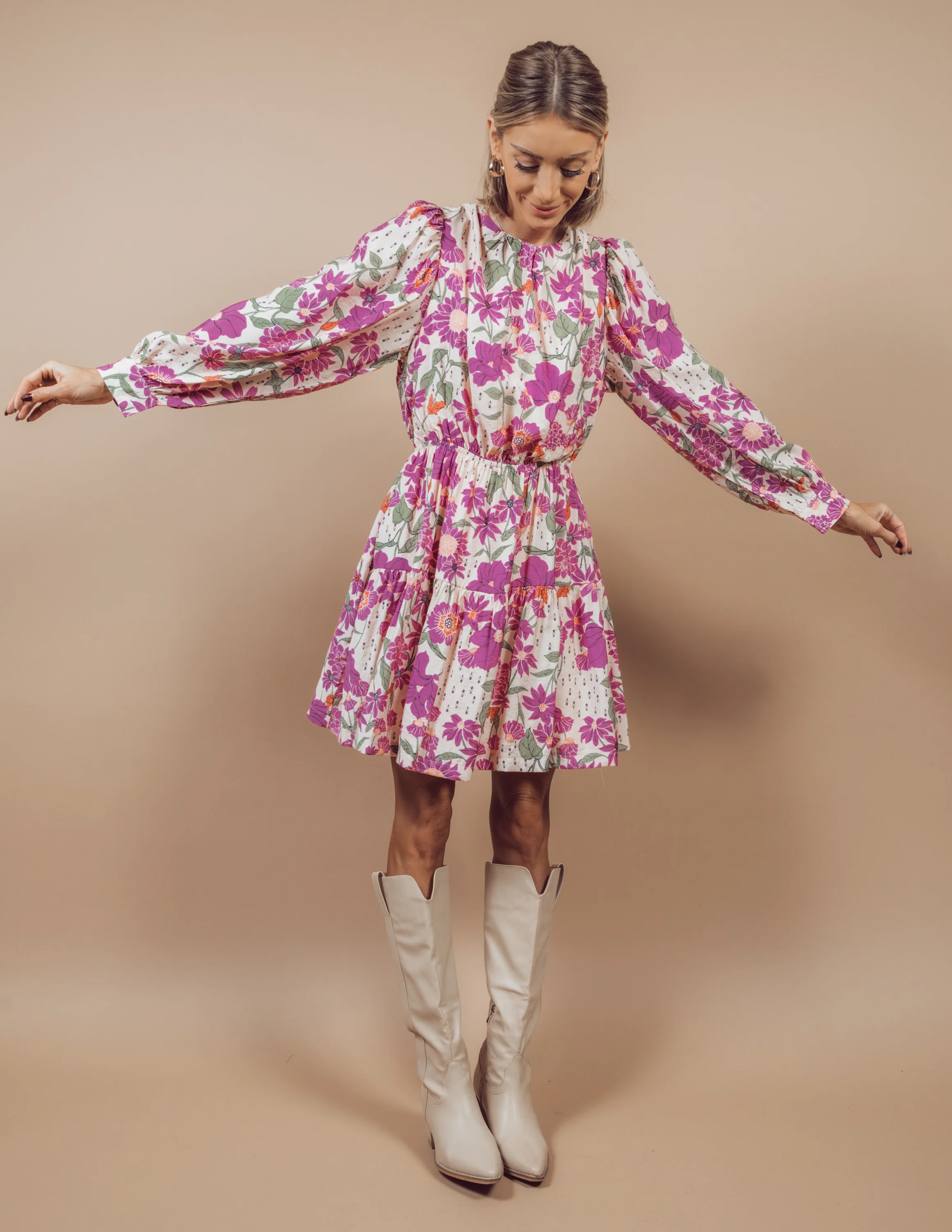 Brynne Floral Dress - Image 3