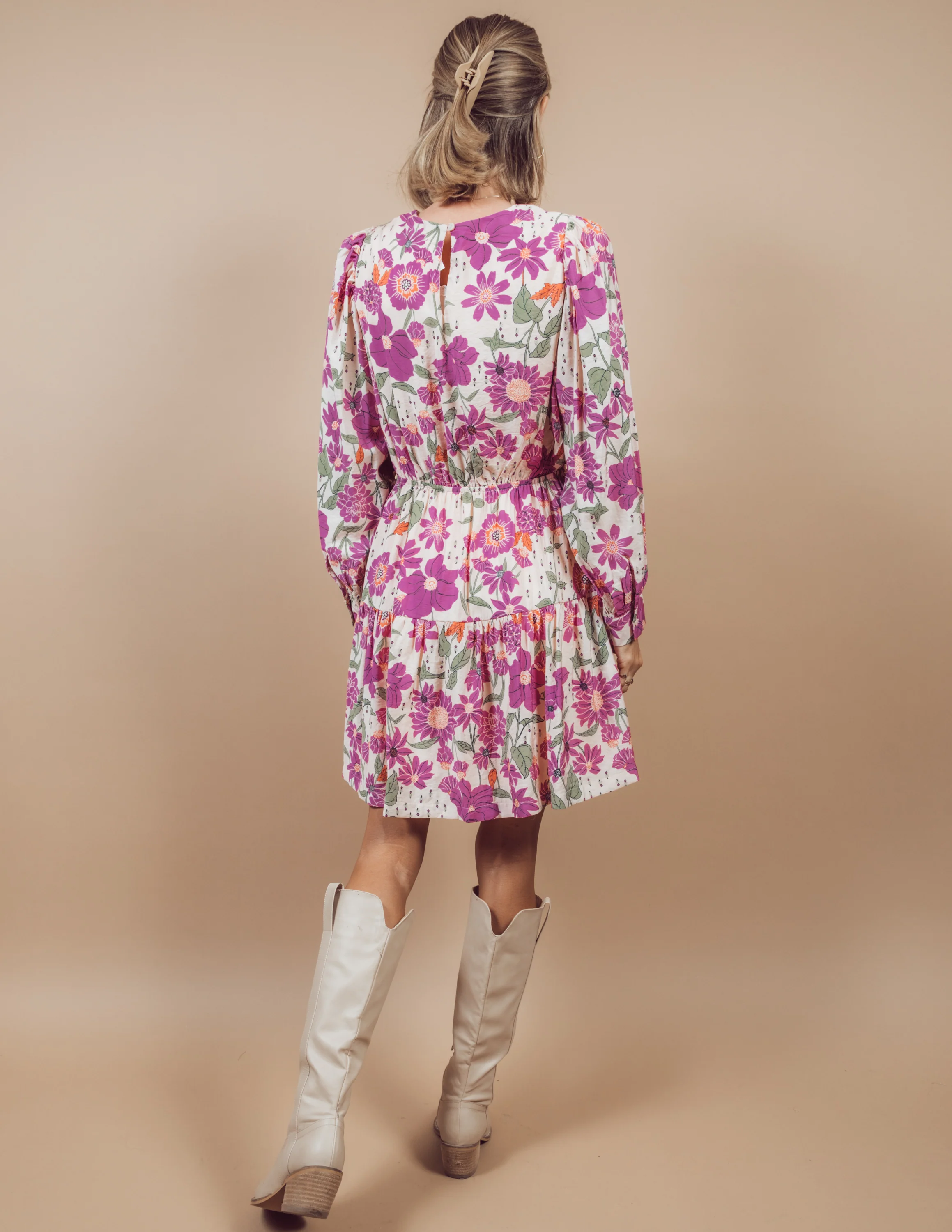Brynne Floral Dress - Image 4
