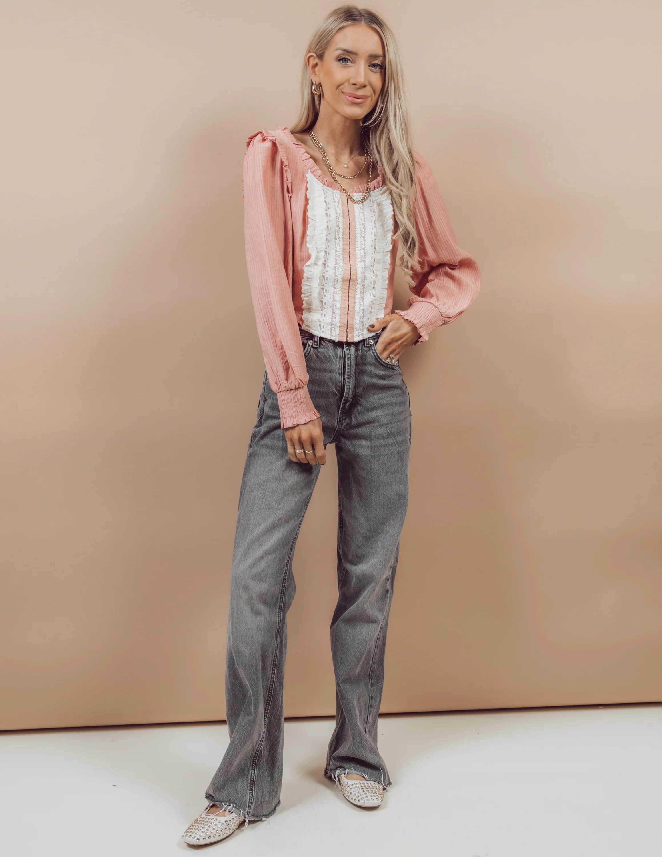 Camille Ruffle Top - Image 5