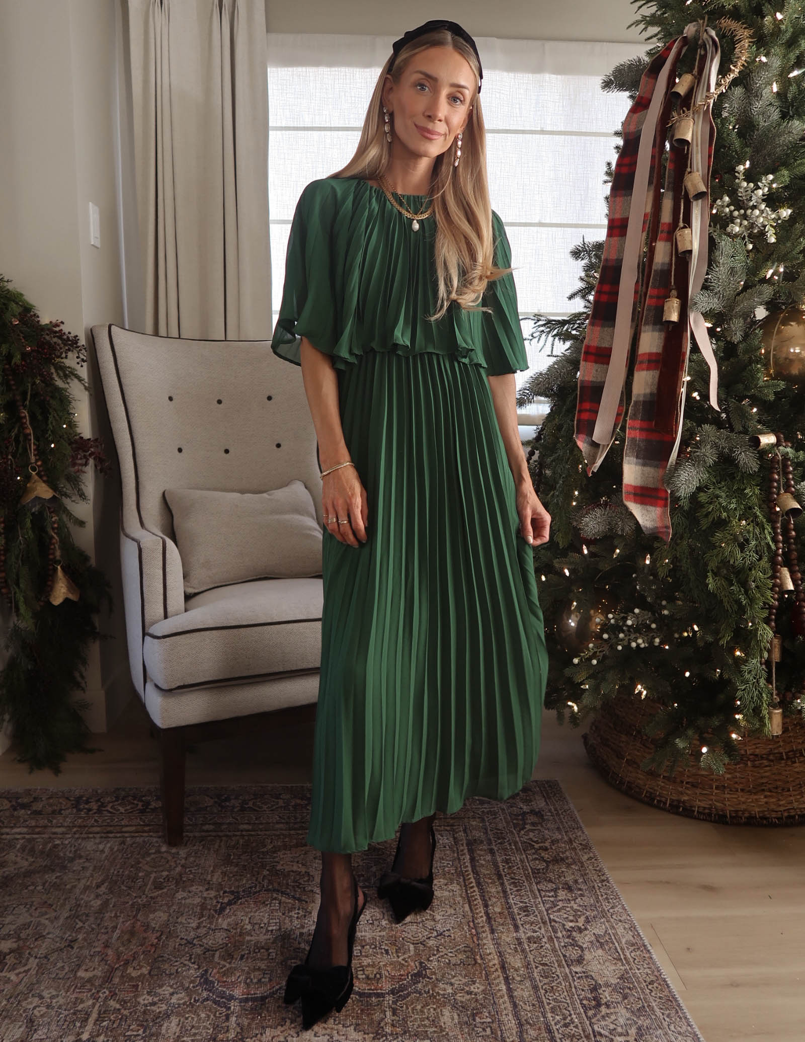 Charlotte Pleated Dress - Image 11