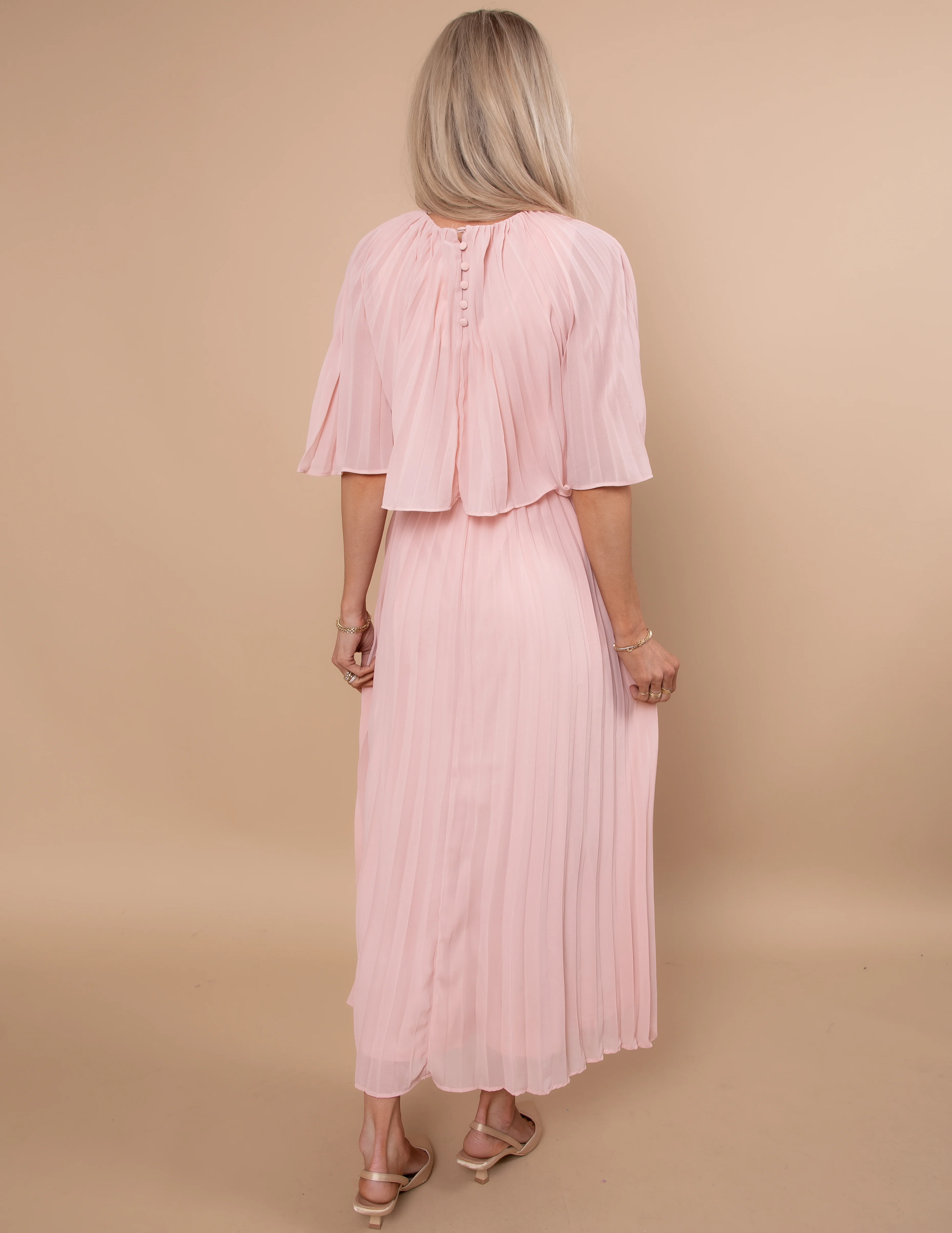 Charlotte Pleated Dress - Image 4