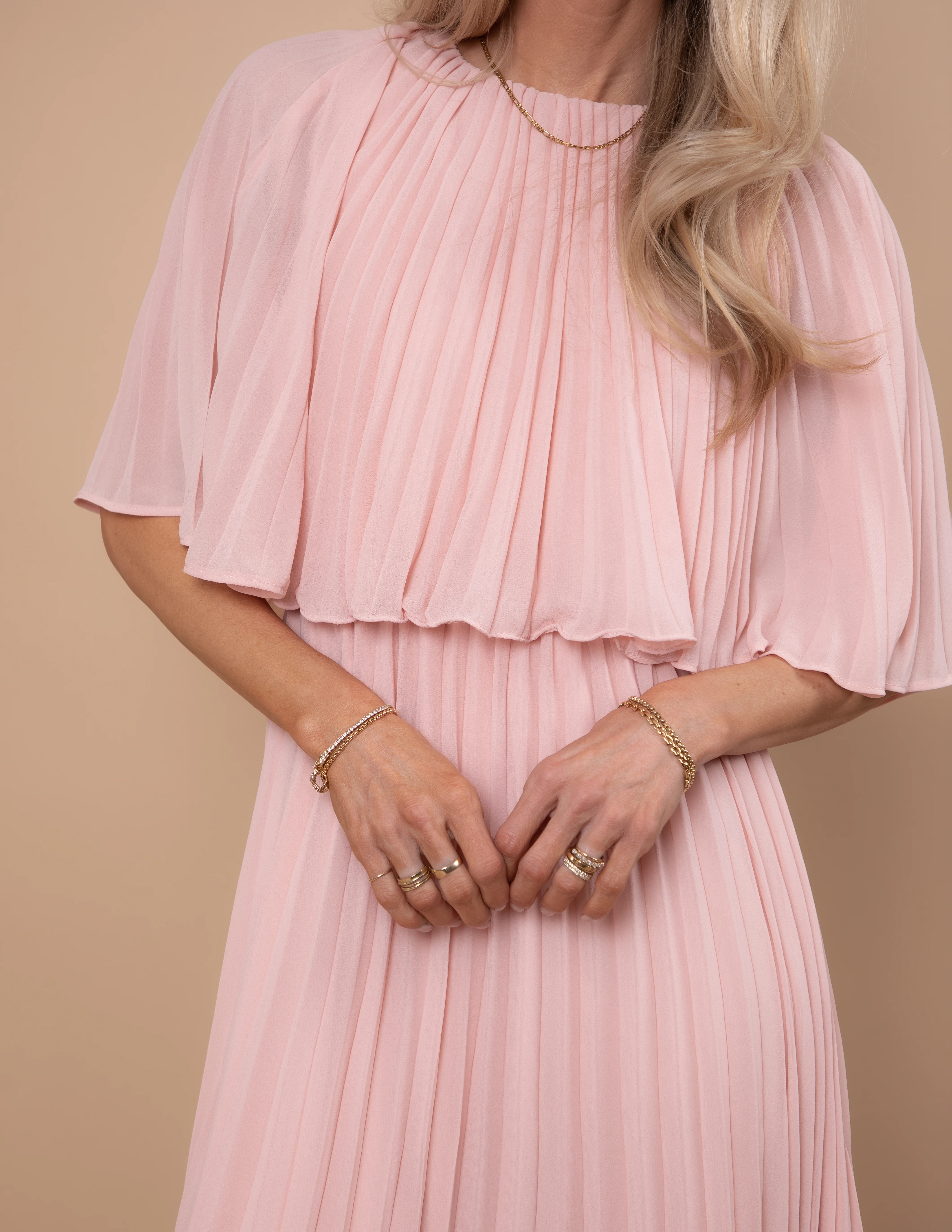 Charlotte Pleated Dress - Image 5