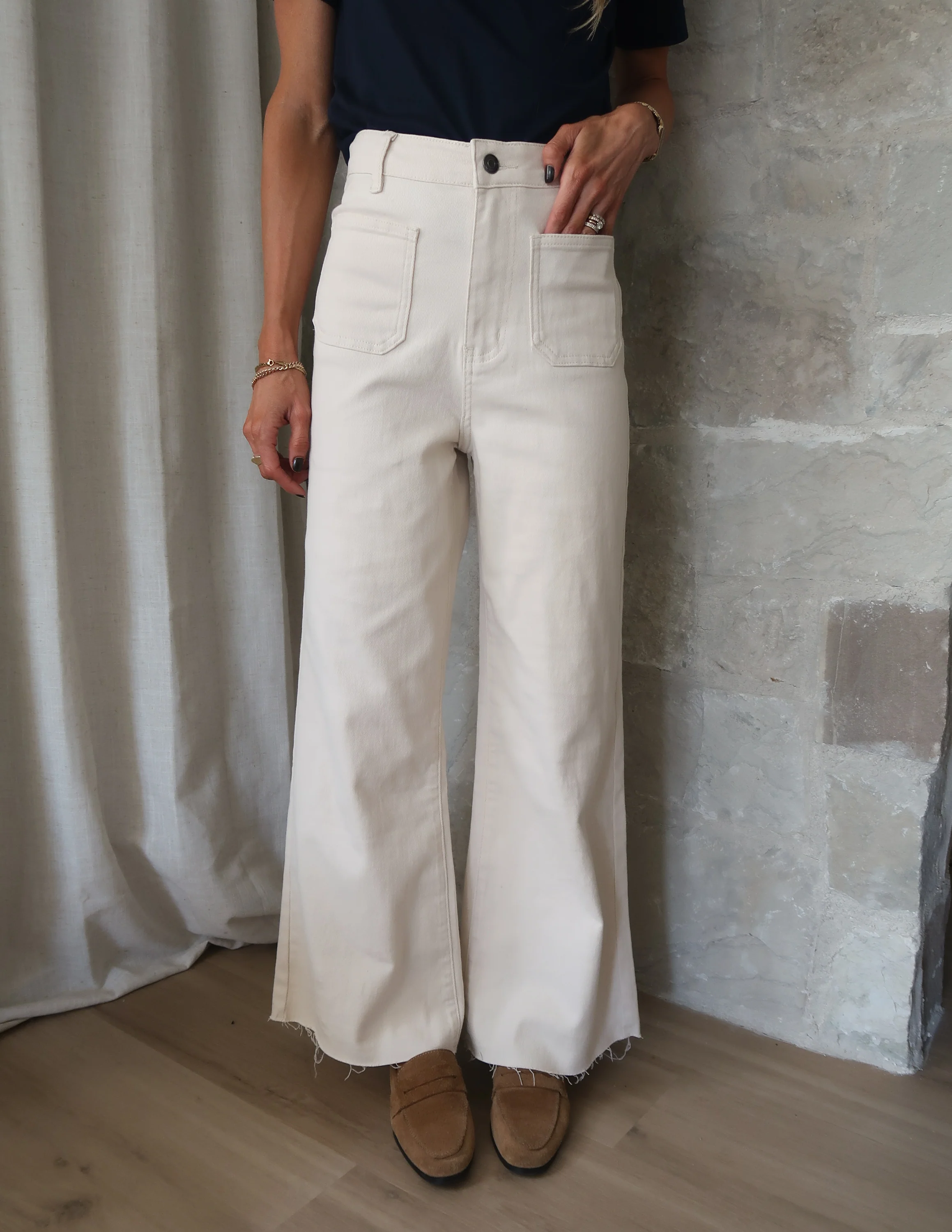 Clara Wide Leg Denim - Image 2