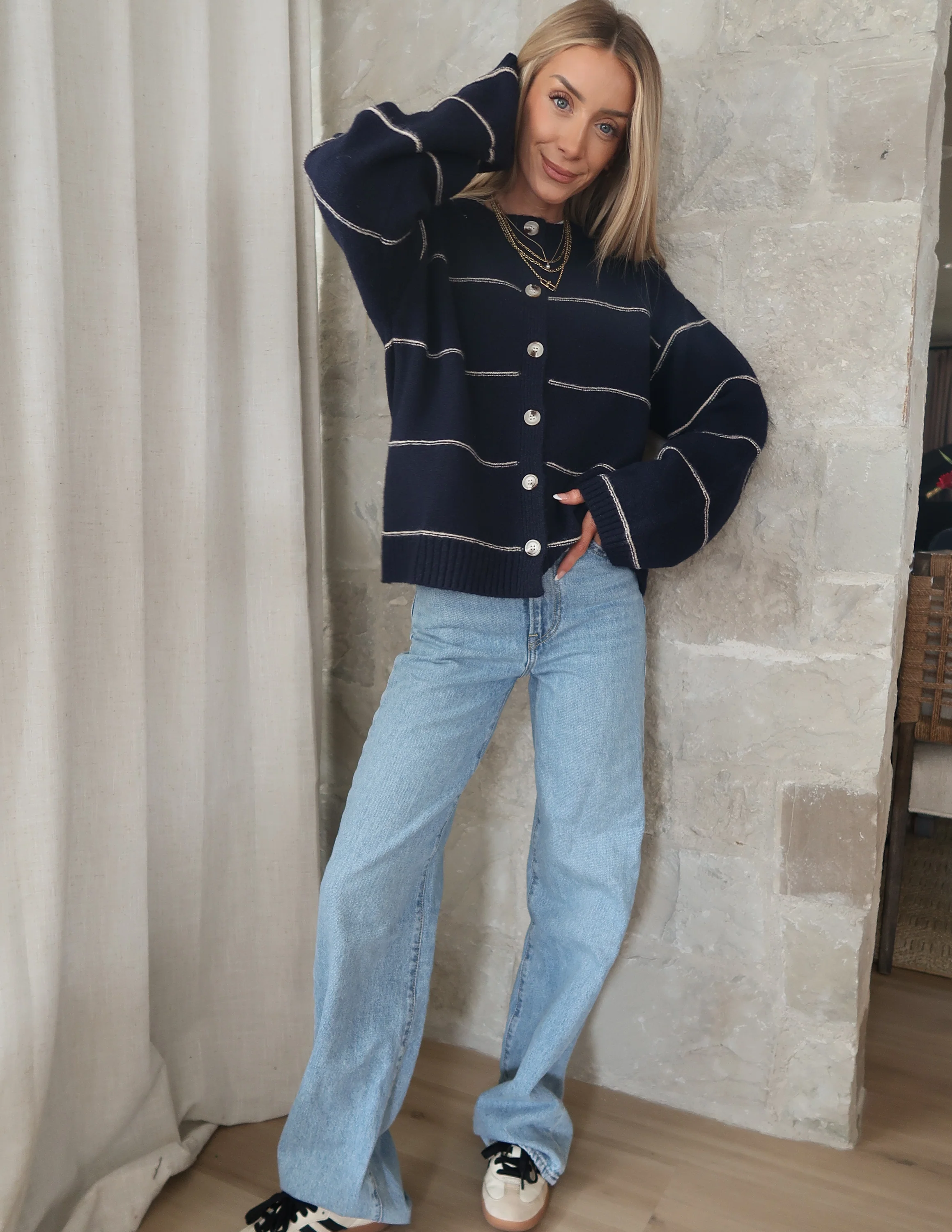 Danny Striped Cardigan - Image 7