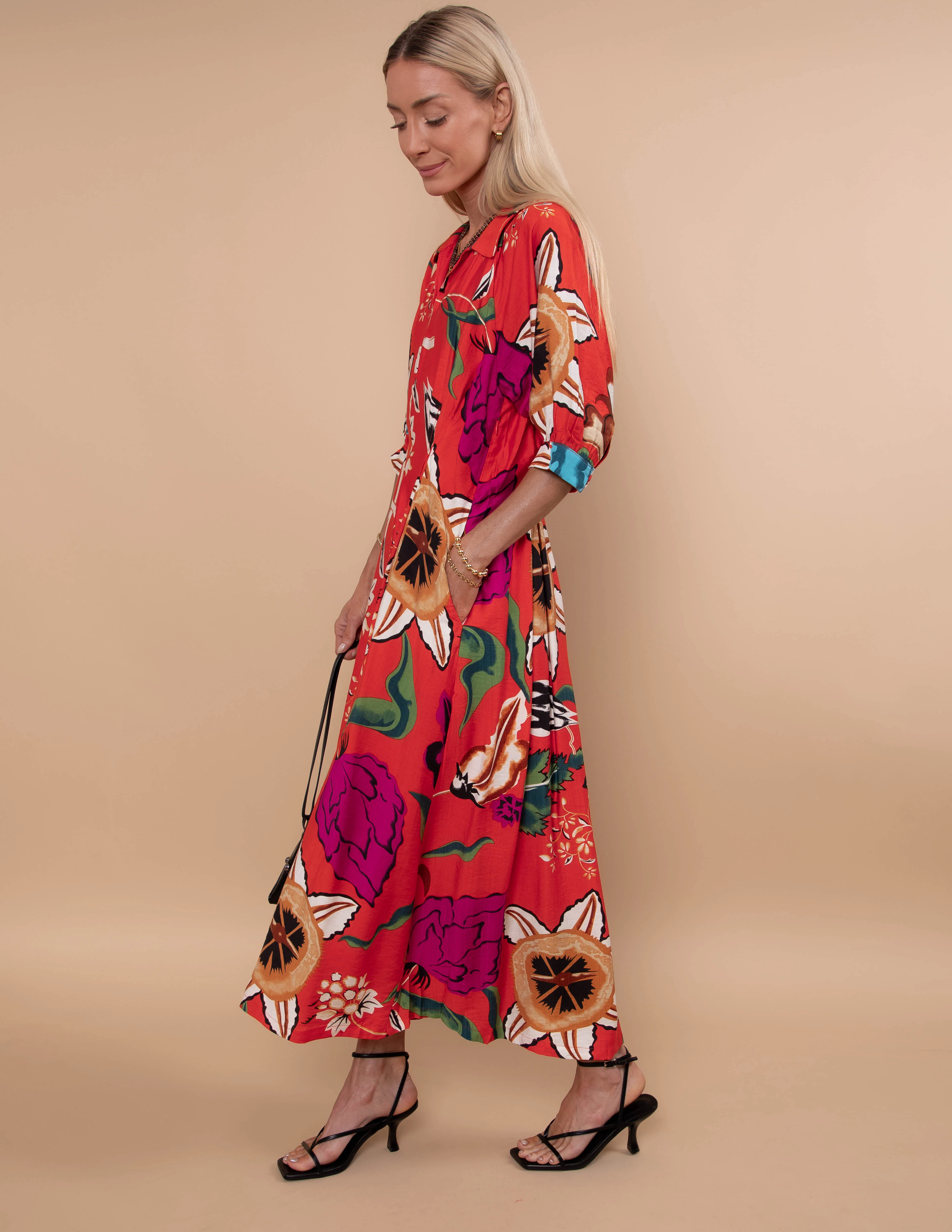 Desert Garden Midi Dress - Image 3