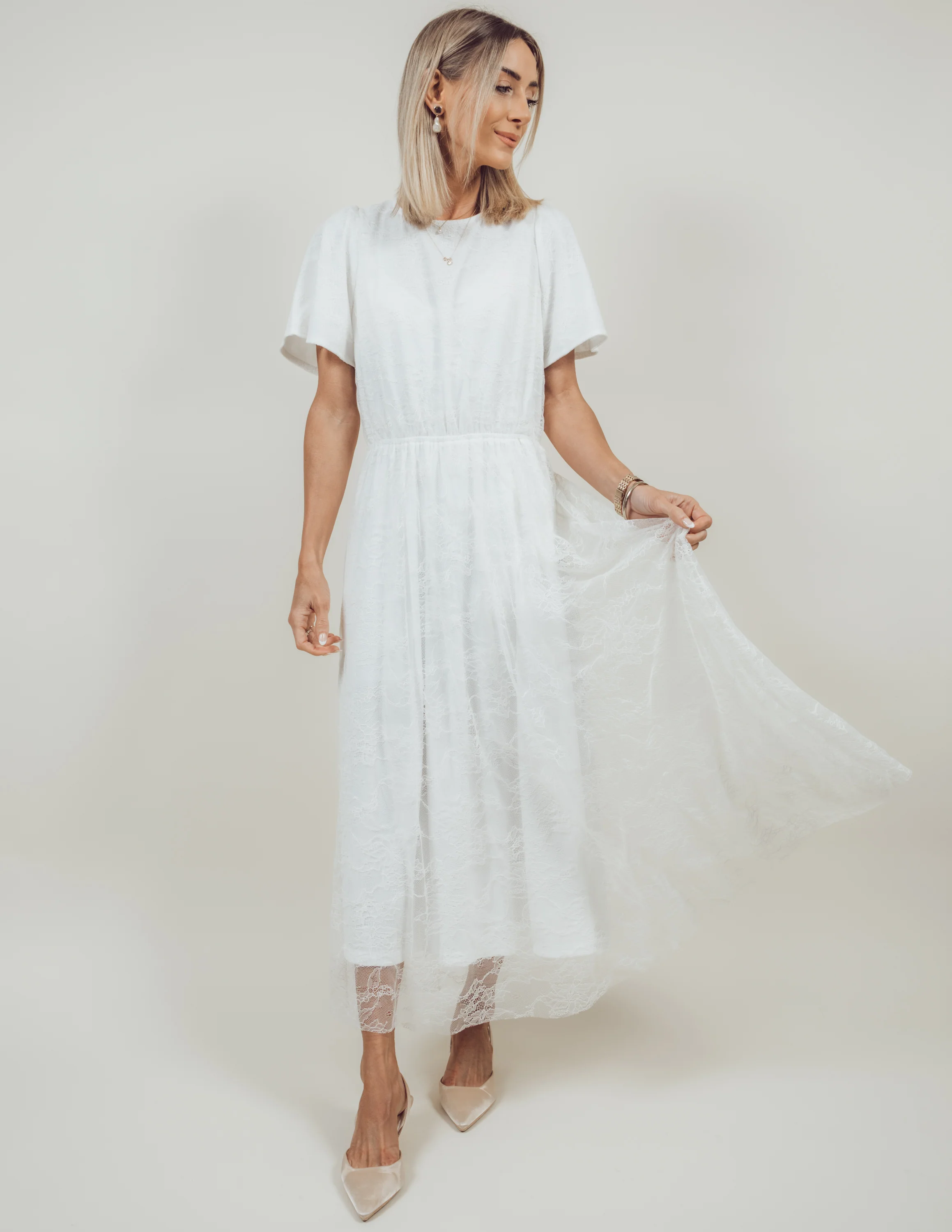 Emiliana Lace Dress - Image 2