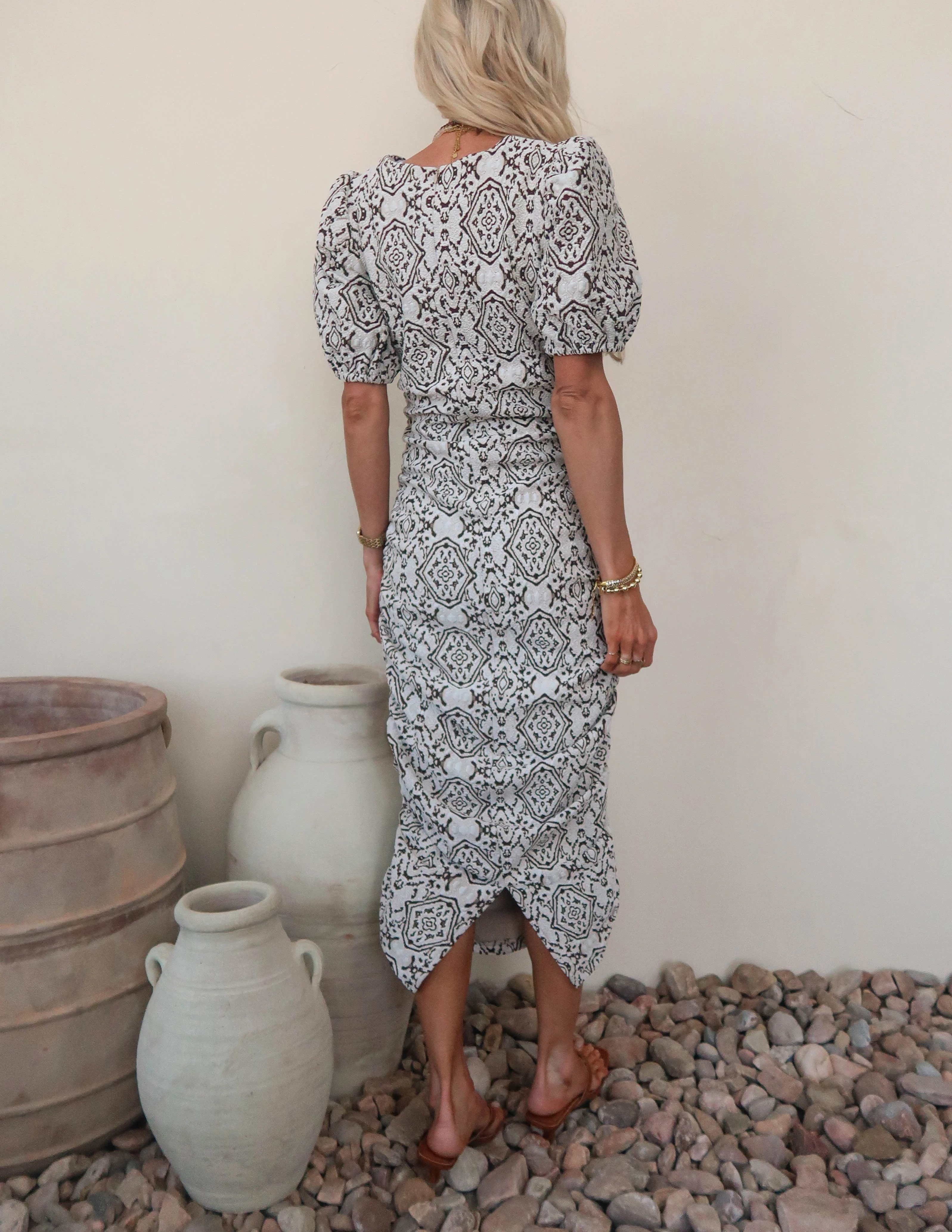 Etta Printed Dress - Image 5