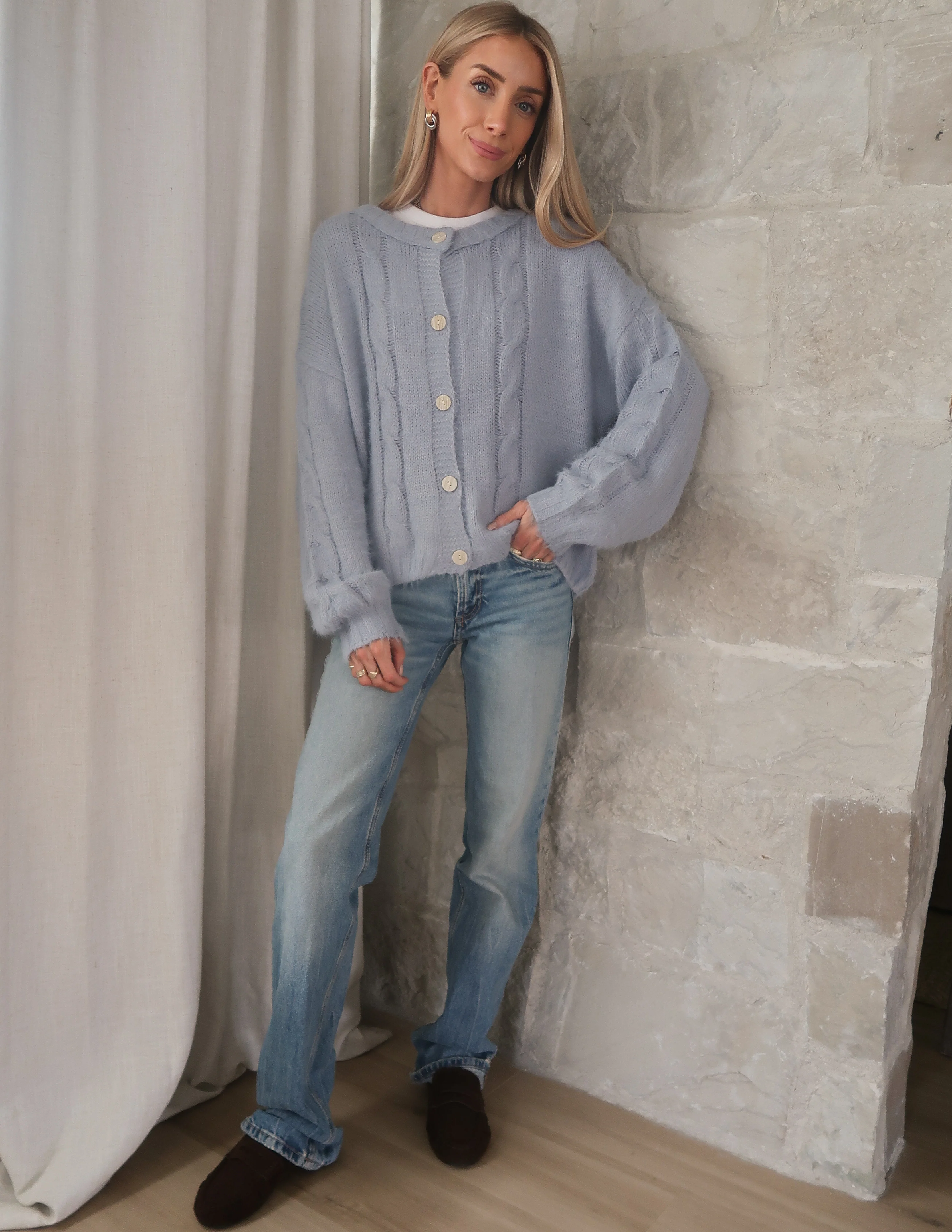 Frosted Twist Cardigan - Image 2