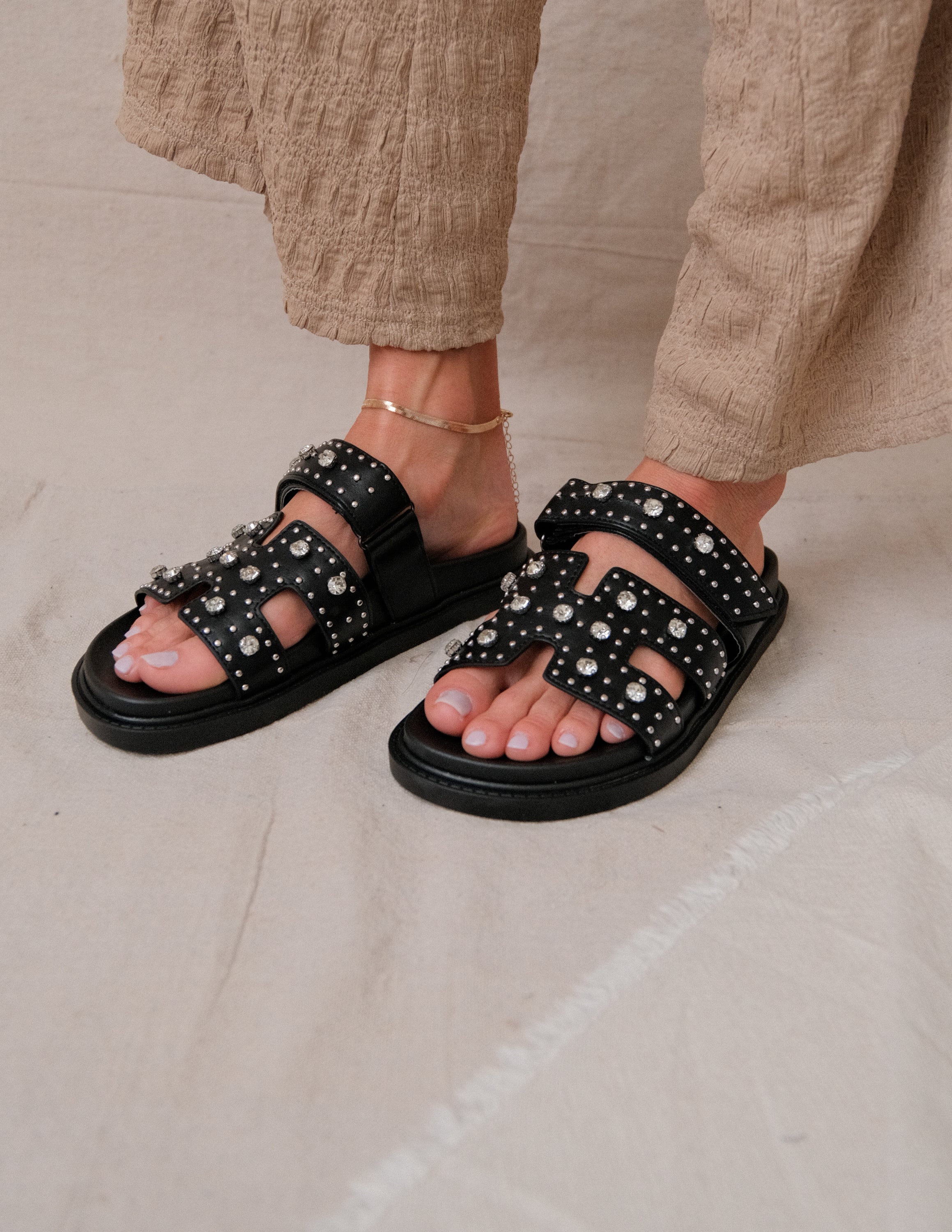 Gianna Studded Sandals - Image 4