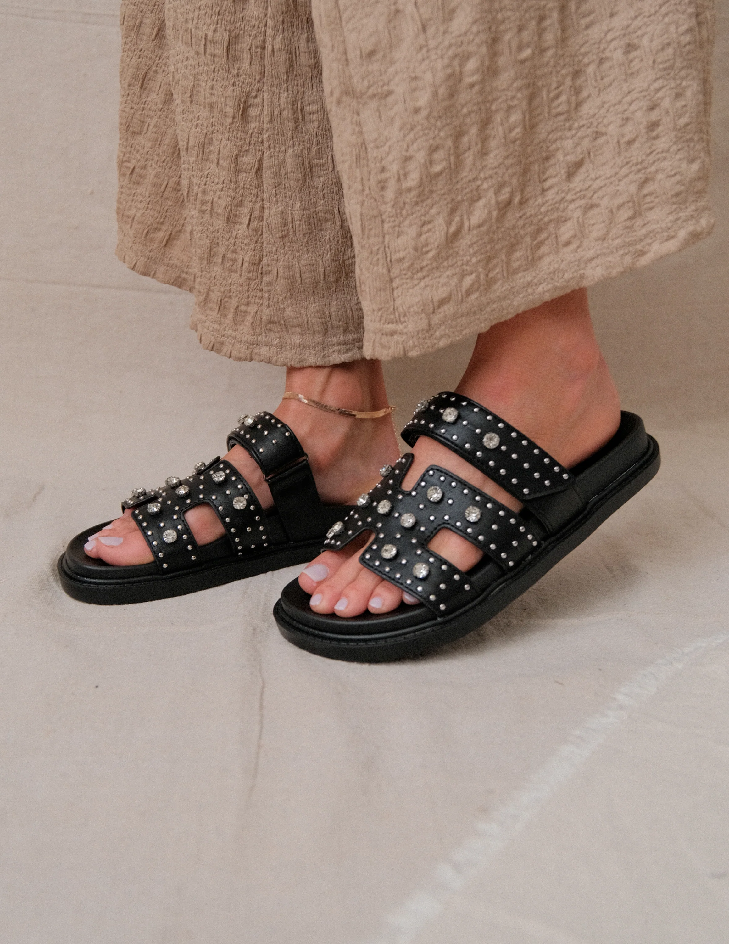 Gianna Studded Sandals - Image 5