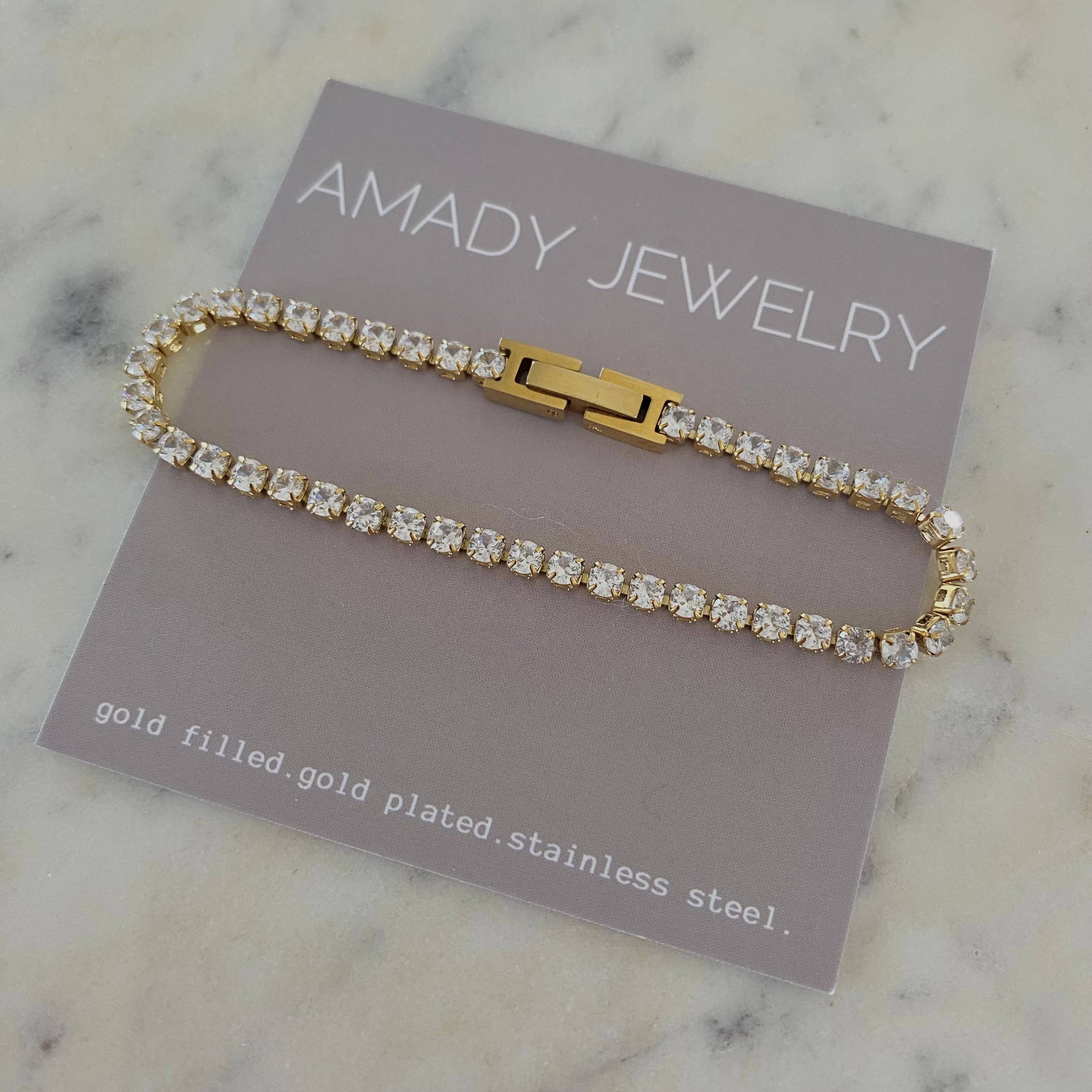 Golden Hour Tennis Bracelet - Image 6