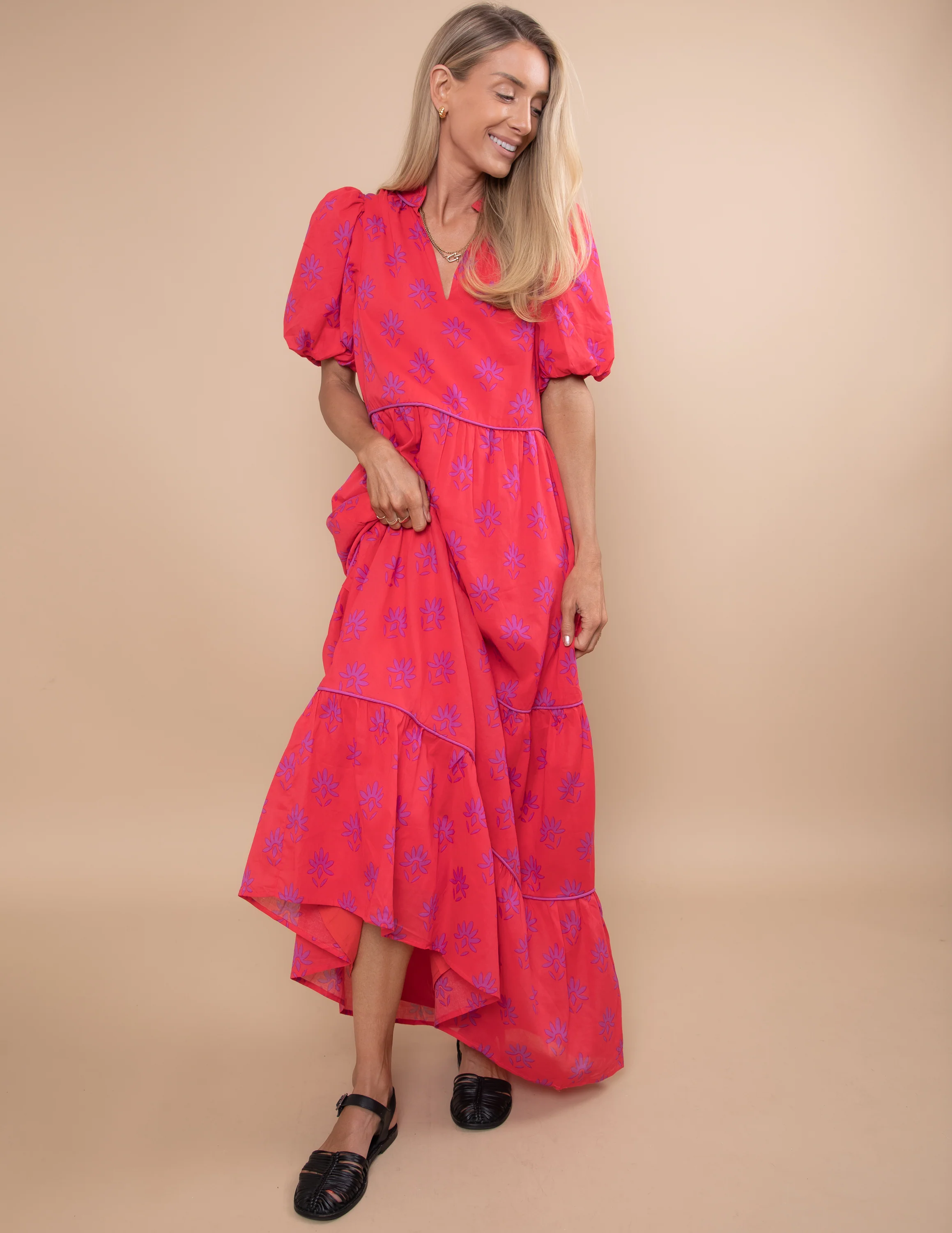 Janet Floral Dress - Image 3