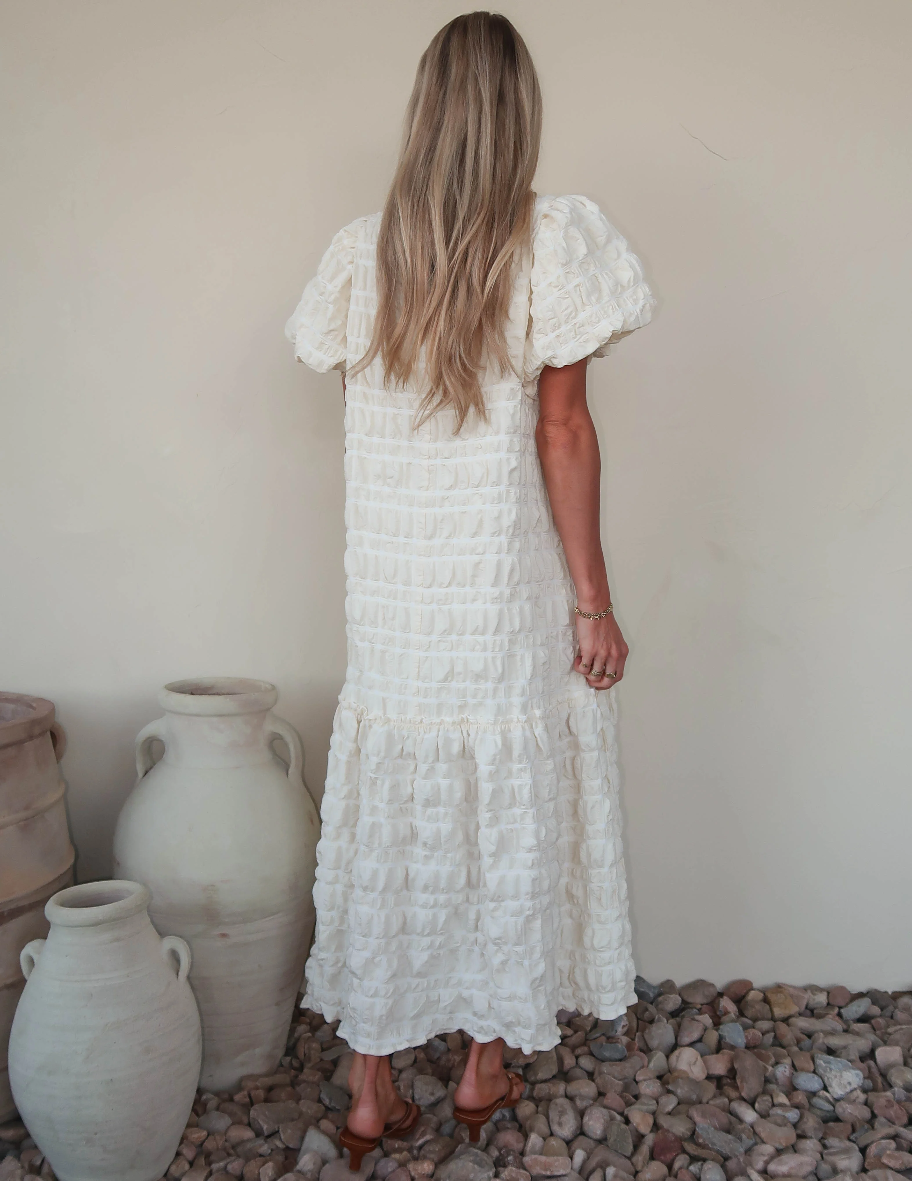 Janine Textured Dress - Image 3