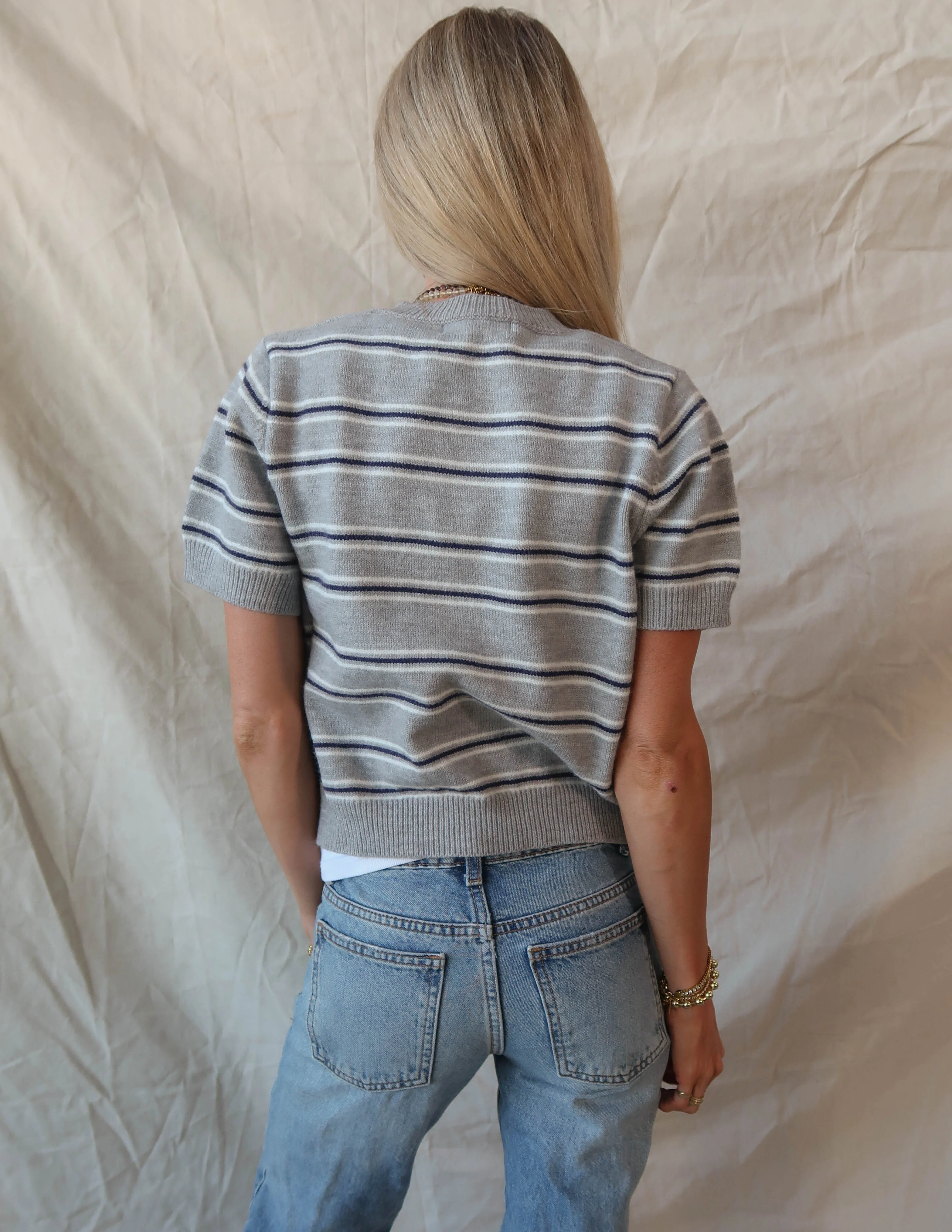 Josie Striped Cardigan - Image 3