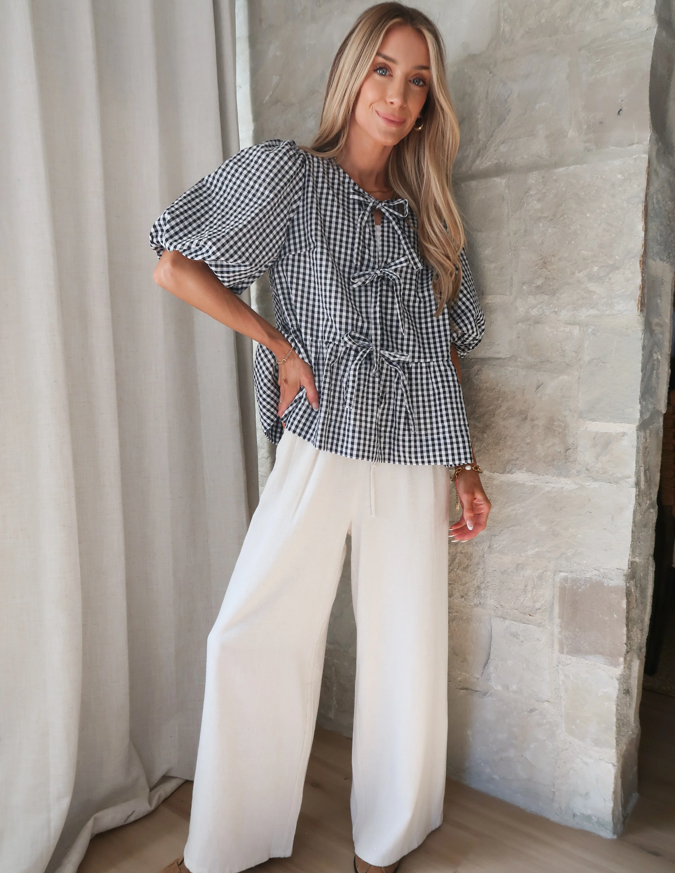 Kiki Plaid Top - Image 2