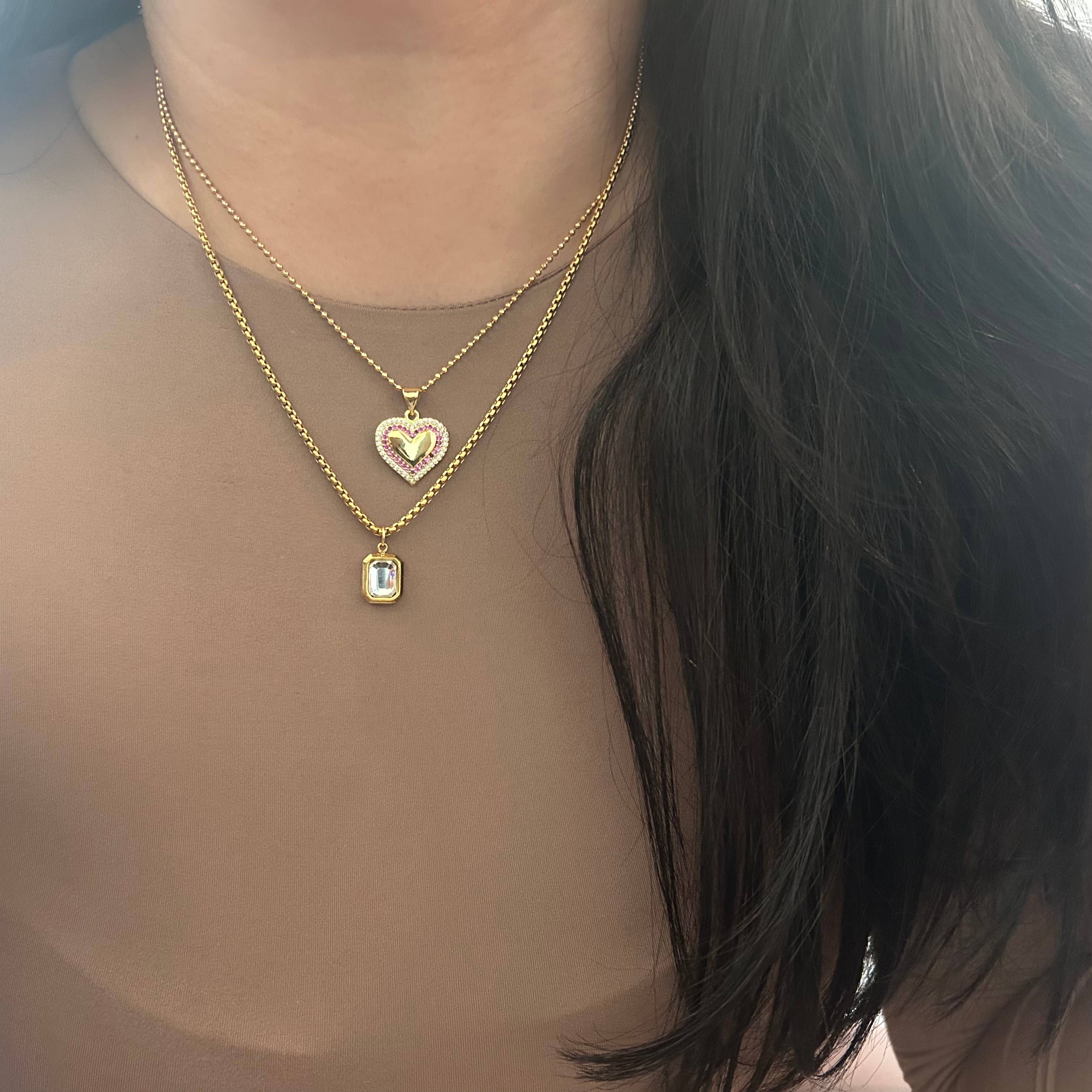 Love Glow Glass Pendant - Image 3