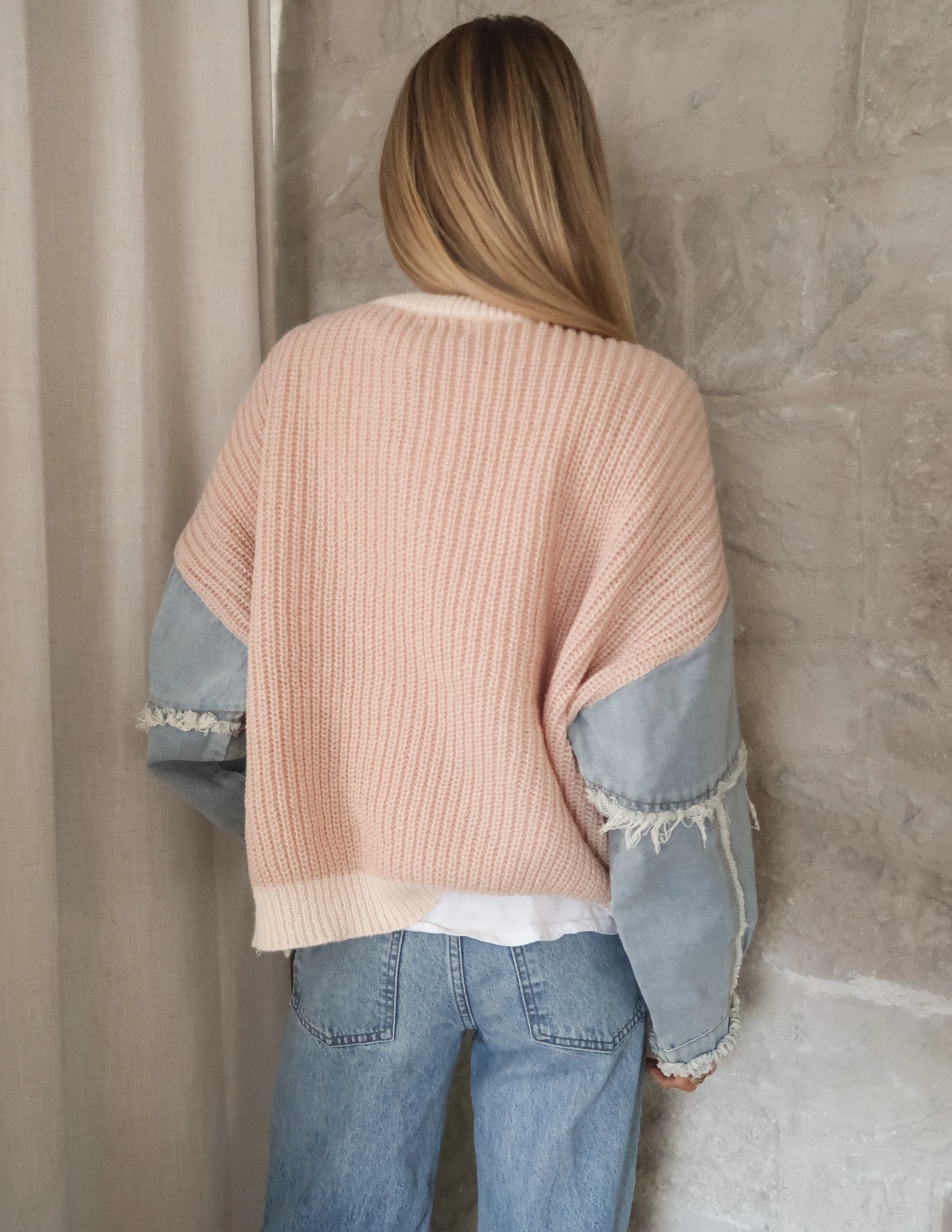 Lyra Denim Sweater - Image 5