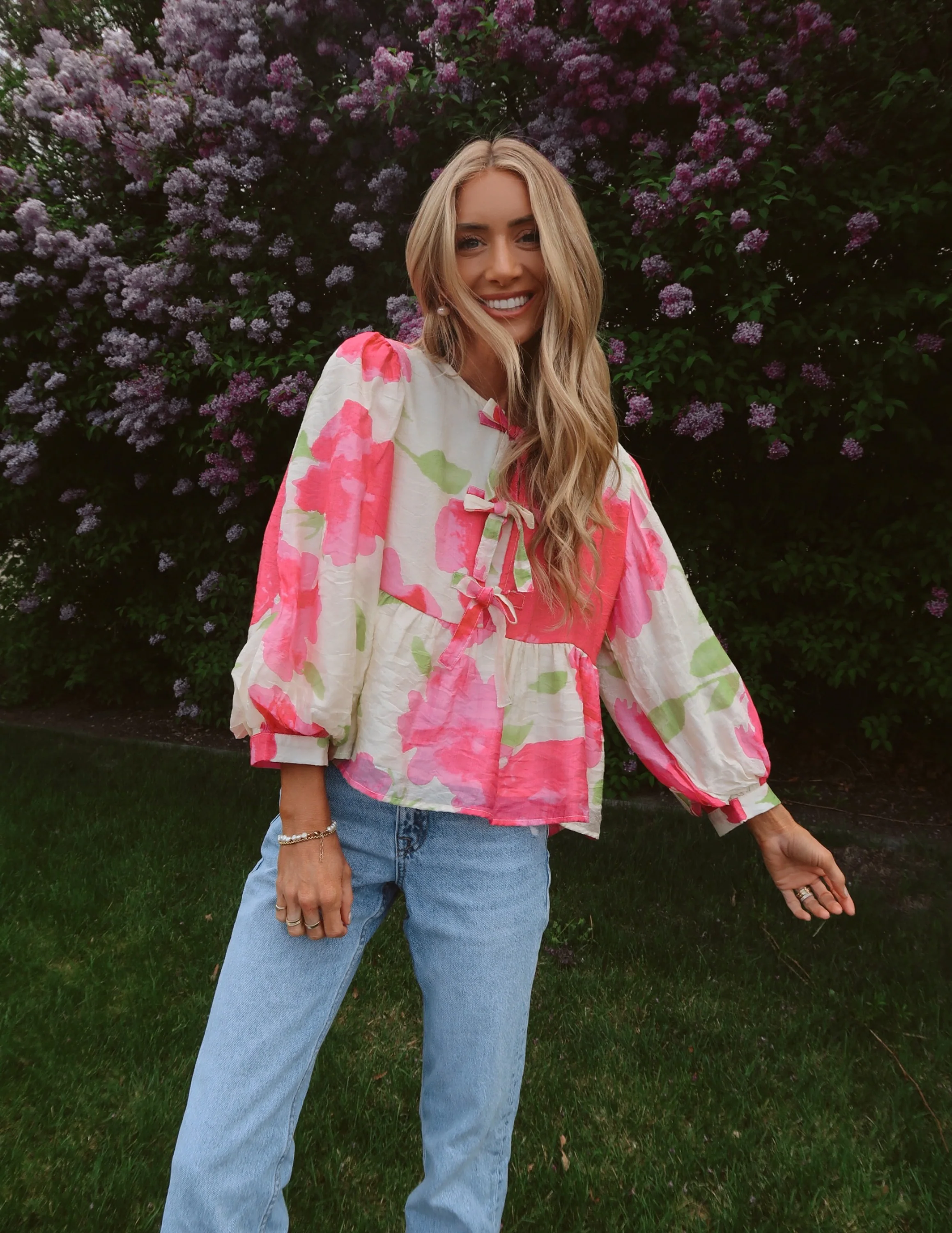 Malia Floral Top - Image 5
