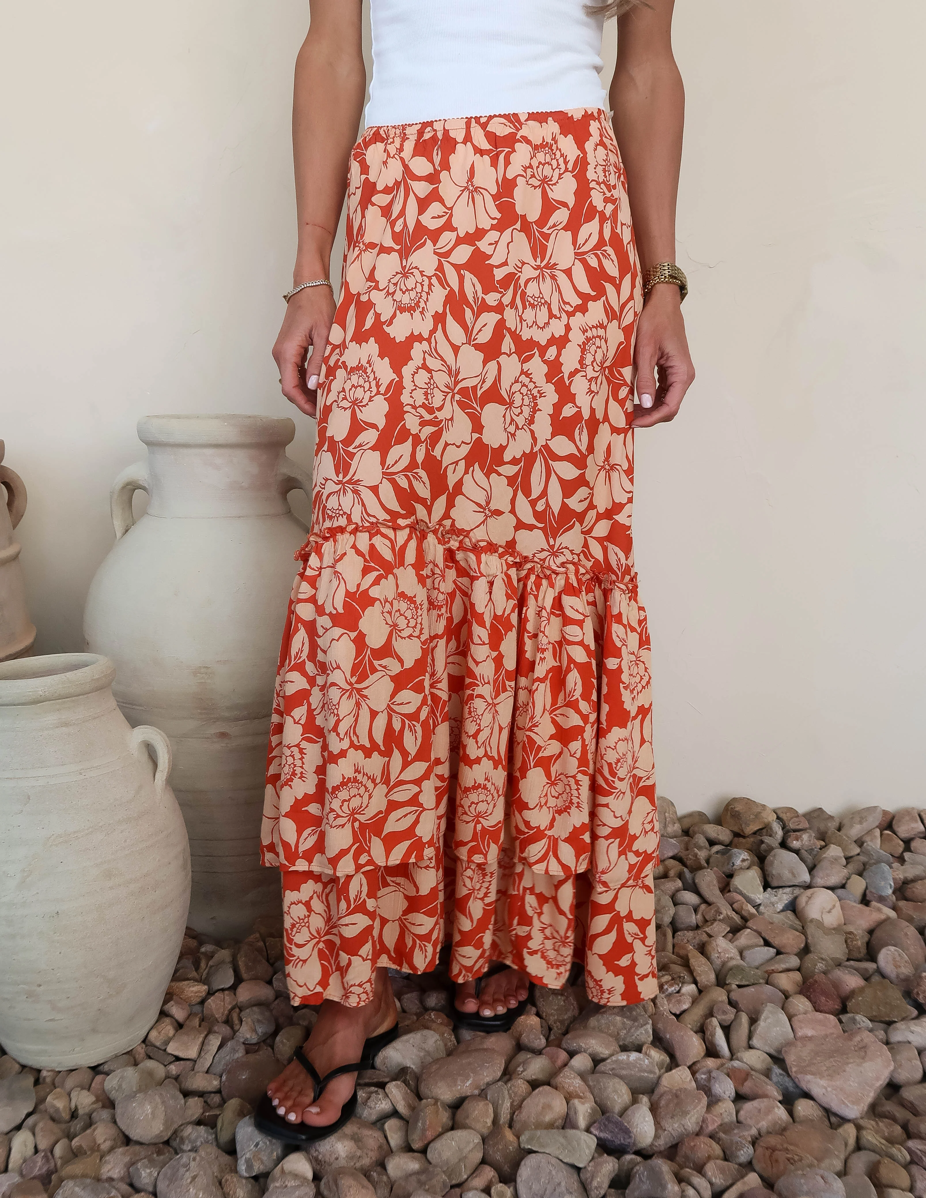 Maribel Garden Ruffle Skirt - Image 2