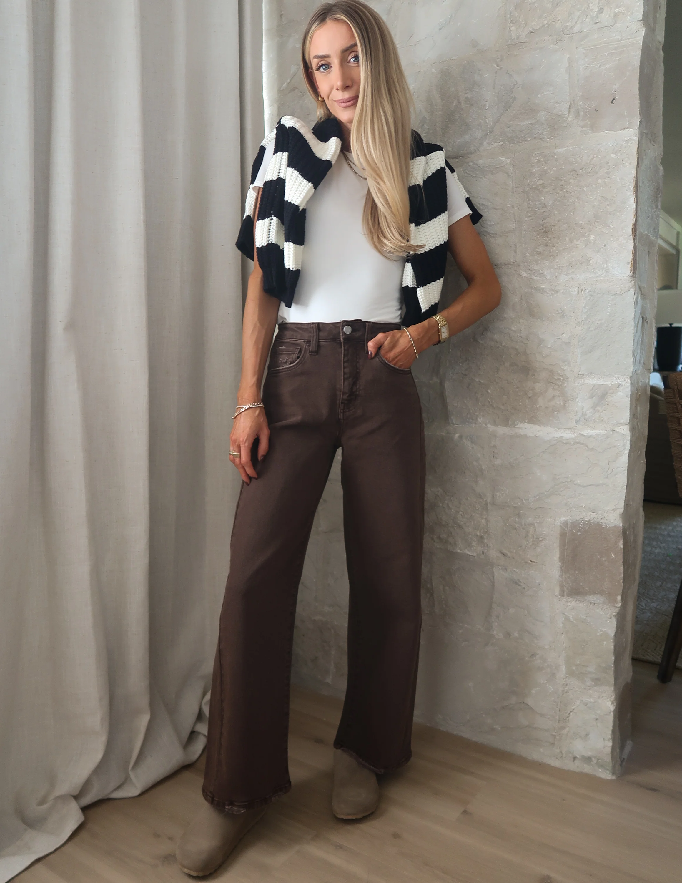 Marla Striped Cardigan - Image 4