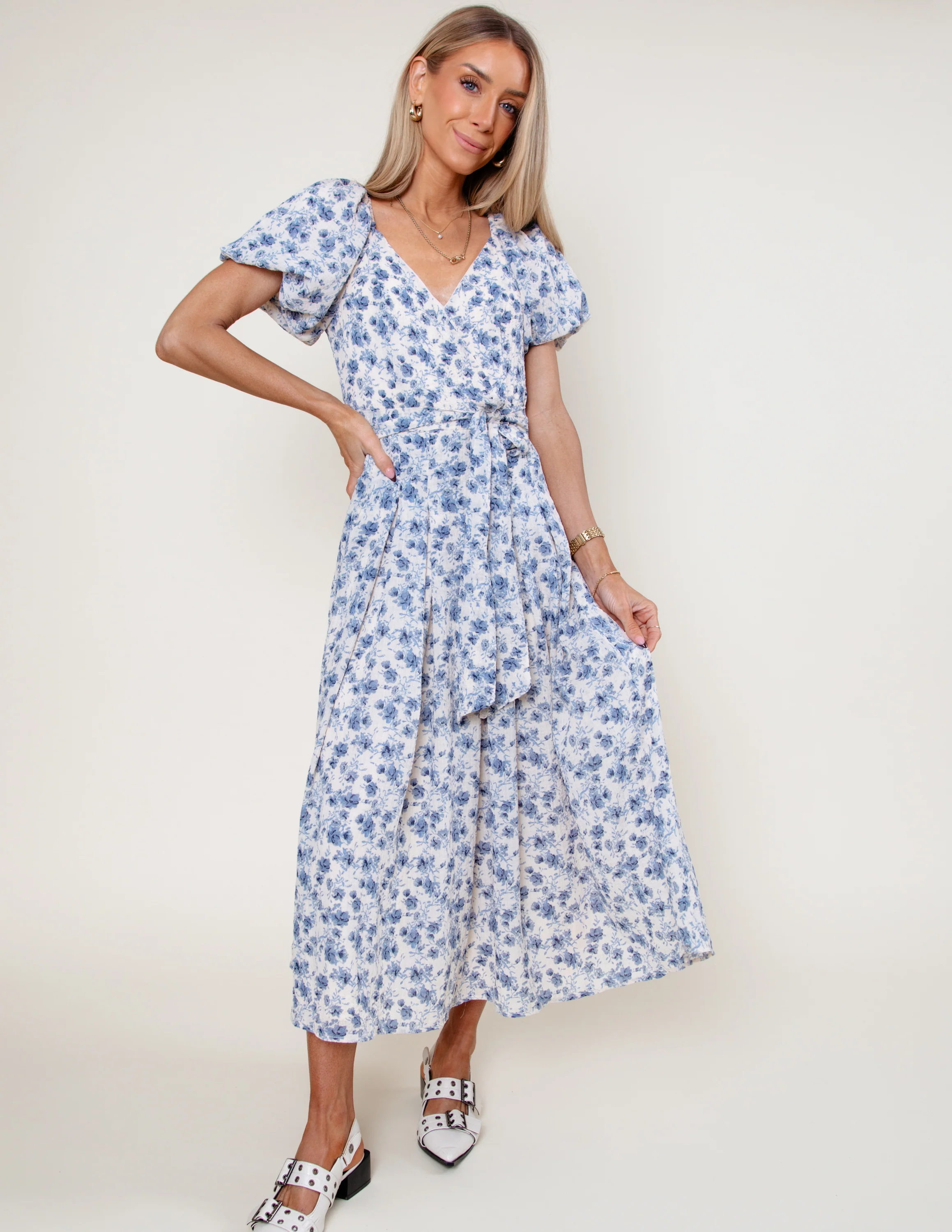 Reba Floral Dress - Image 3