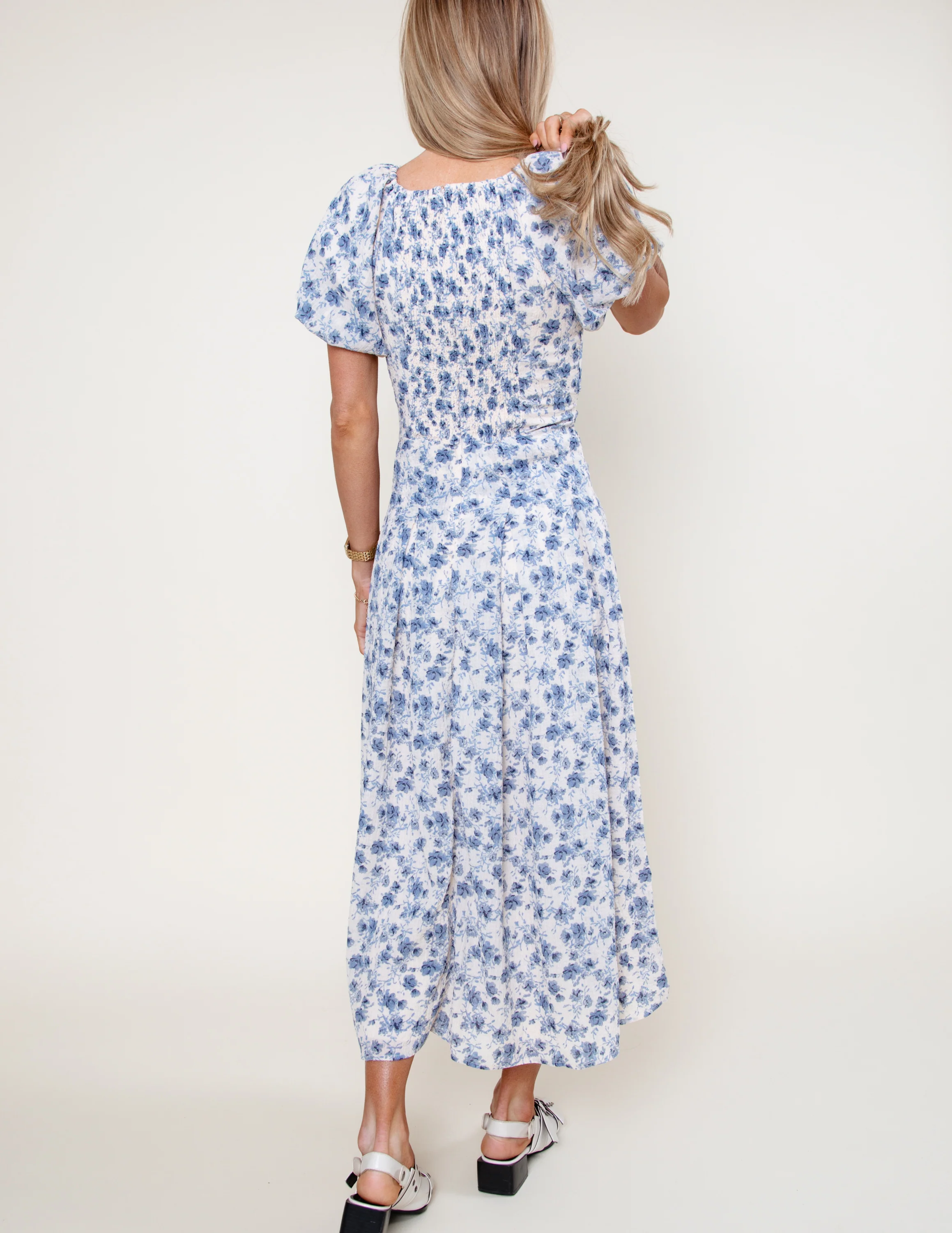 Reba Floral Dress - Image 4