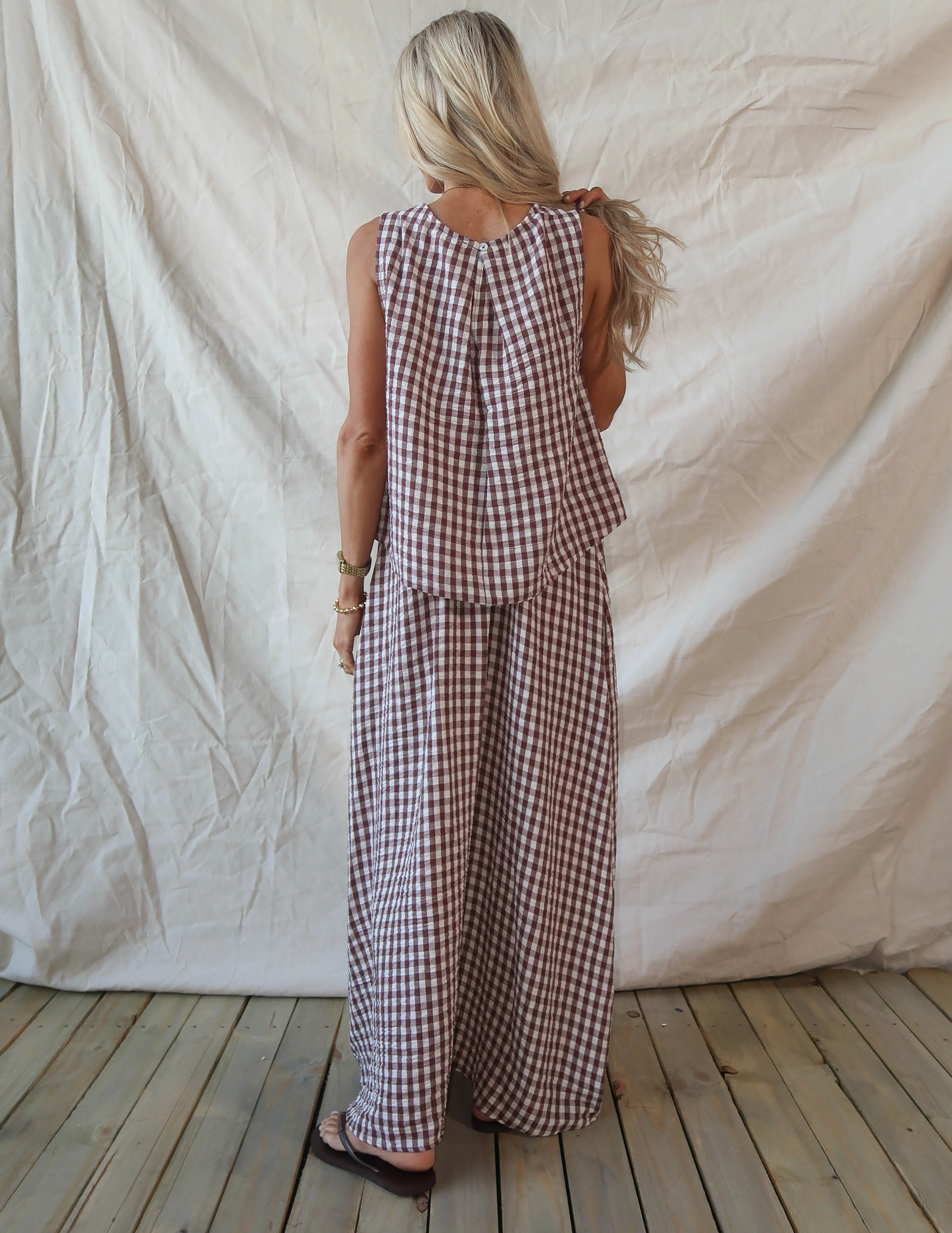 Aven Gingham Tank - Image 8