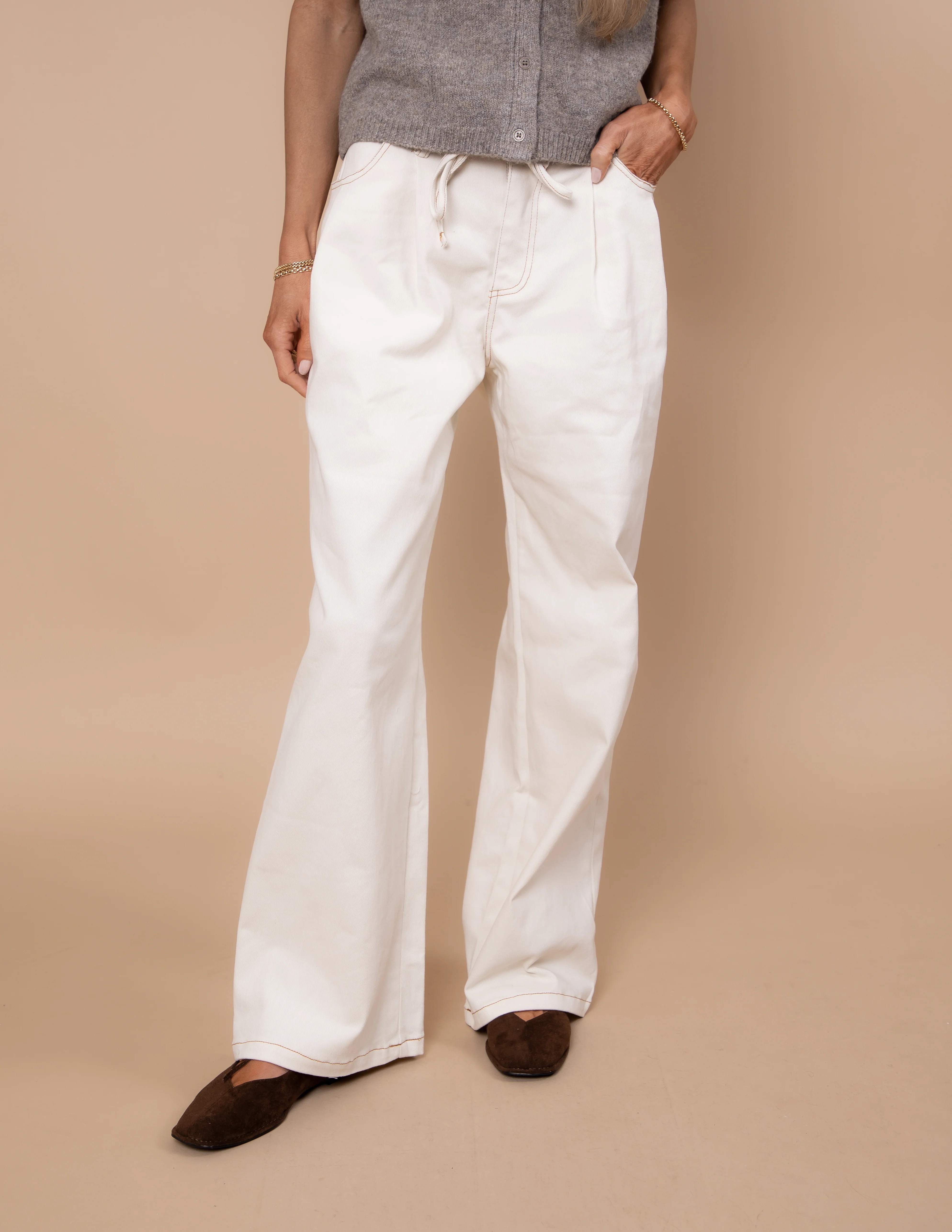 Refined Fit Twill Pants - Image 2