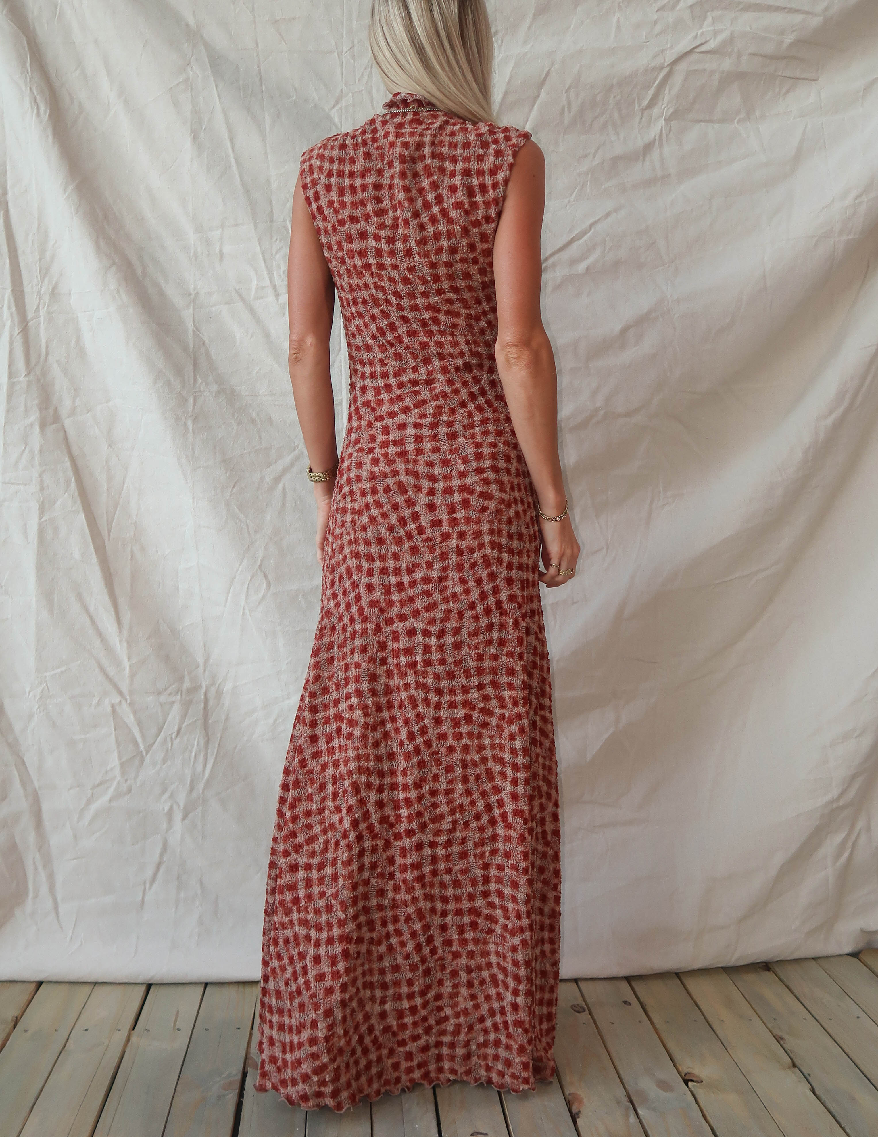 Saffron Bloom Maxi Dress - Image 3