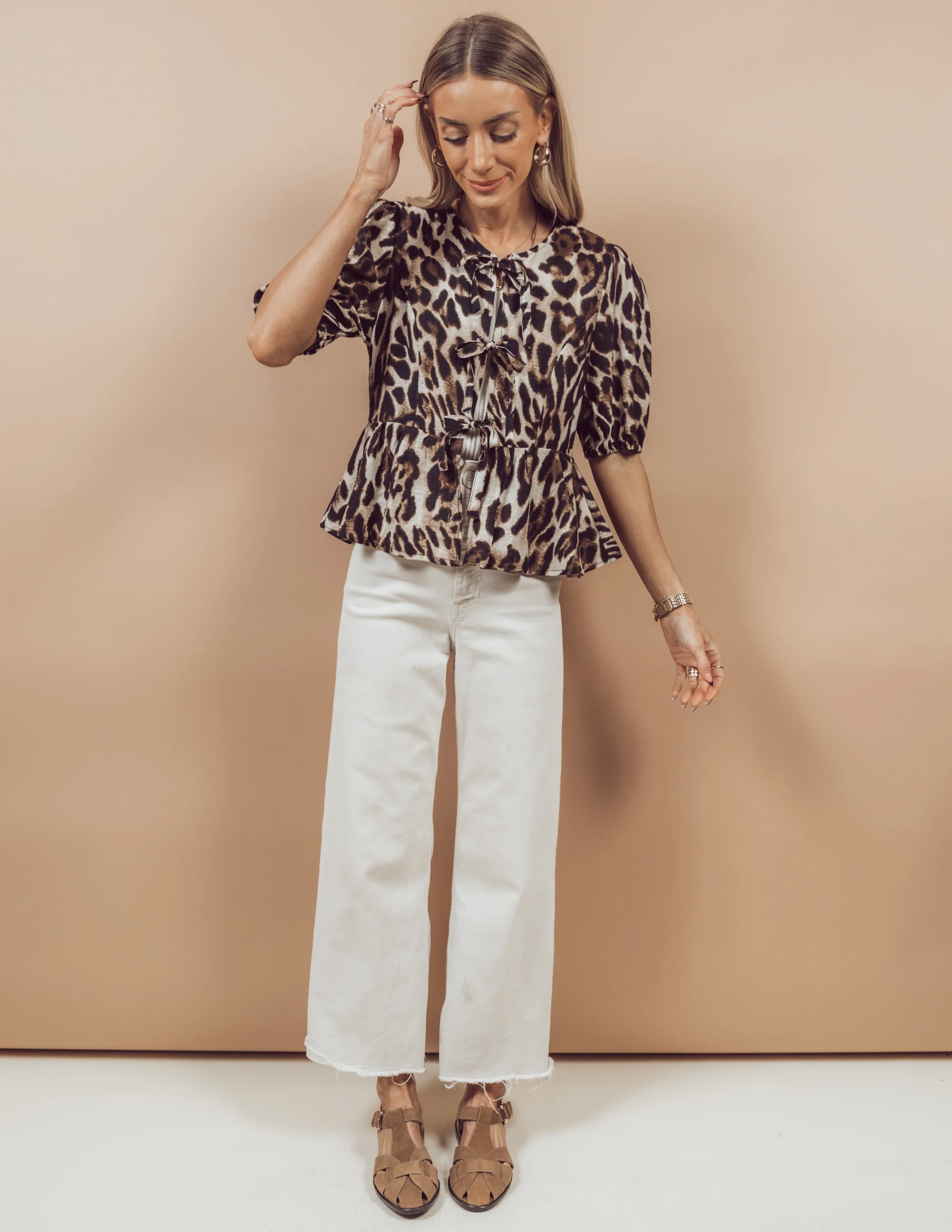 Sammi Leopard Top - Image 2