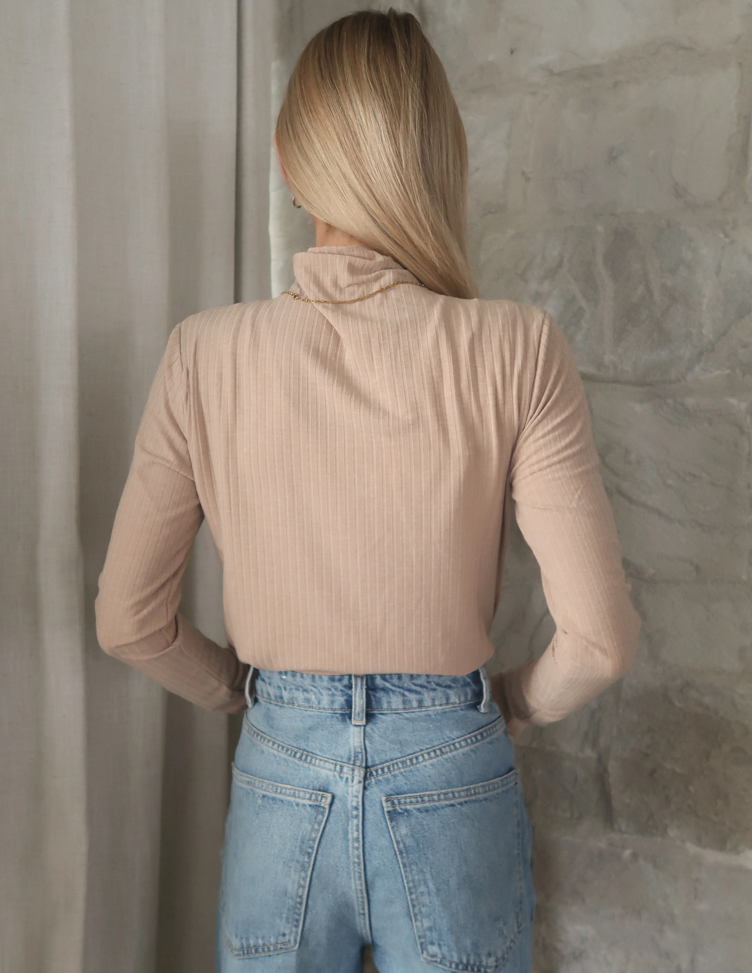 Sandstone Ribbed Top - Image 3
