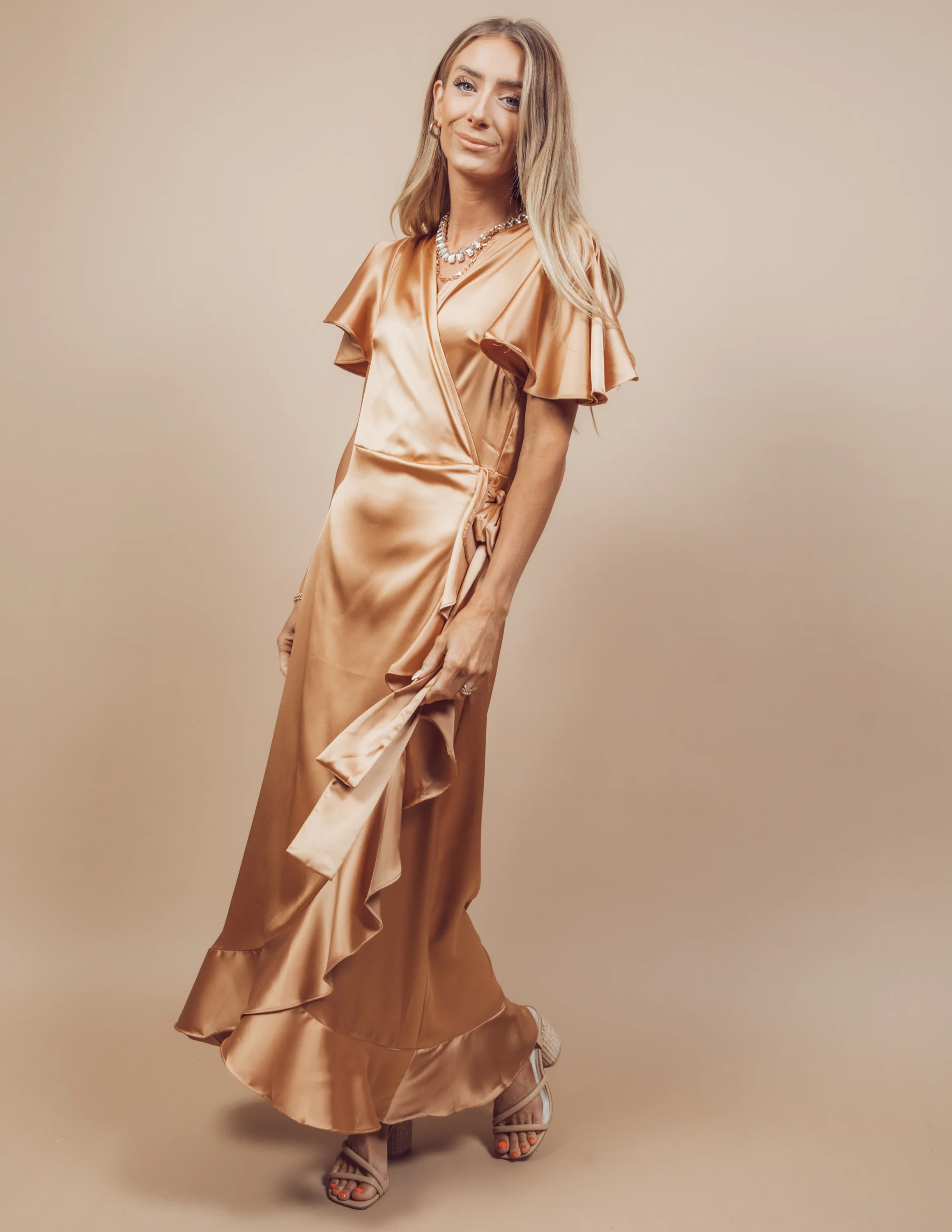 Saylor Wrap Dress - Image 2