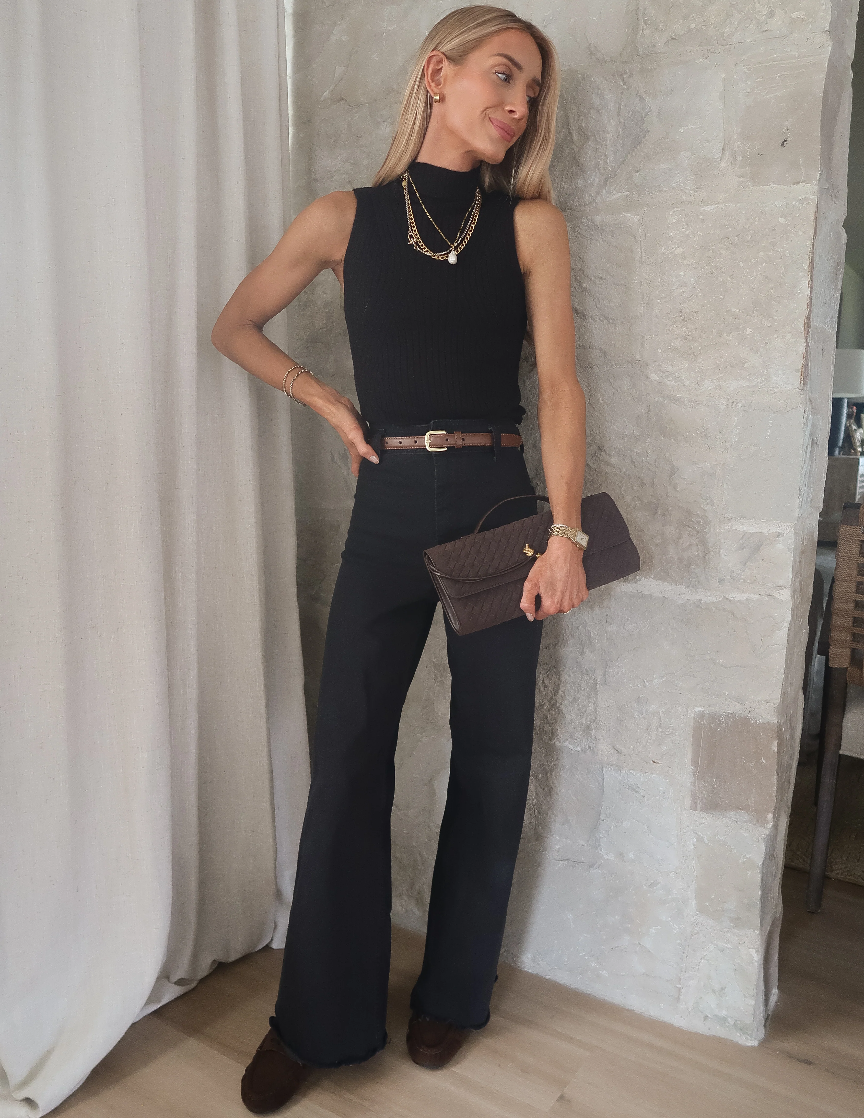 Sculpted Sleeveless Sweater - Image 6