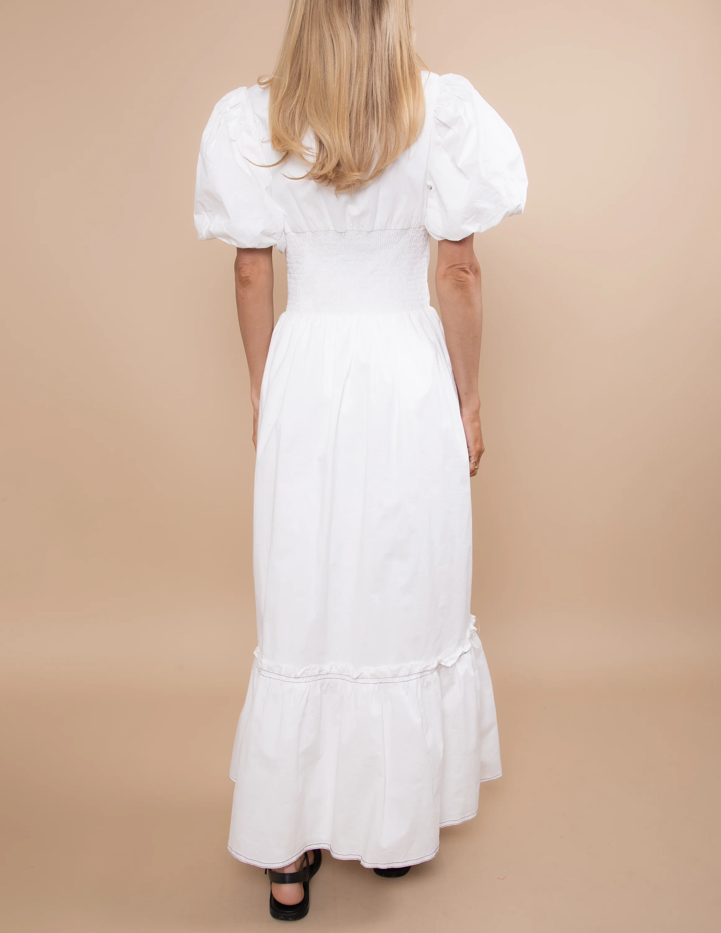 Serenity Smocked Dress - Image 5