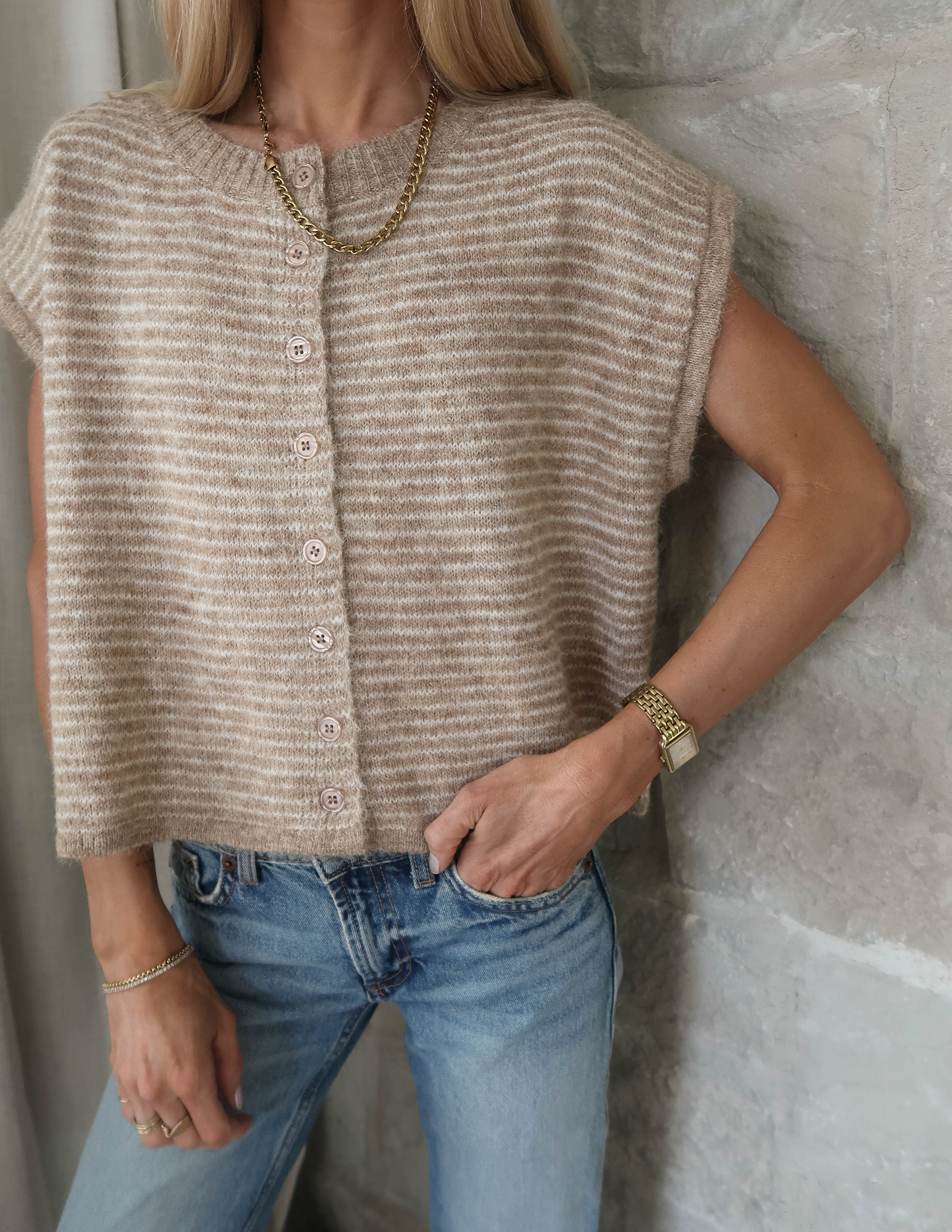 Soft Days Striped Top - Image 7