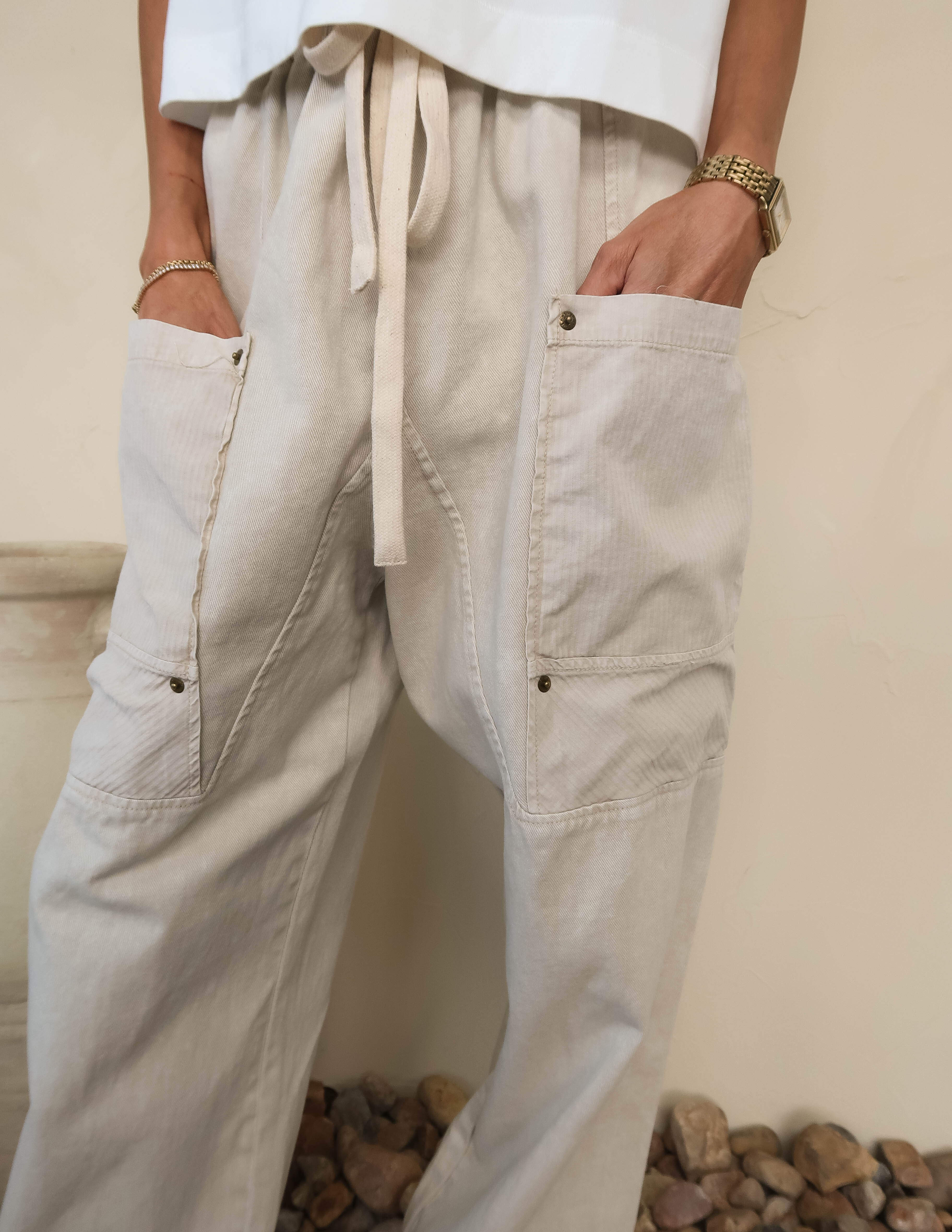 Soft Dune Drawstring Pants - Image 6