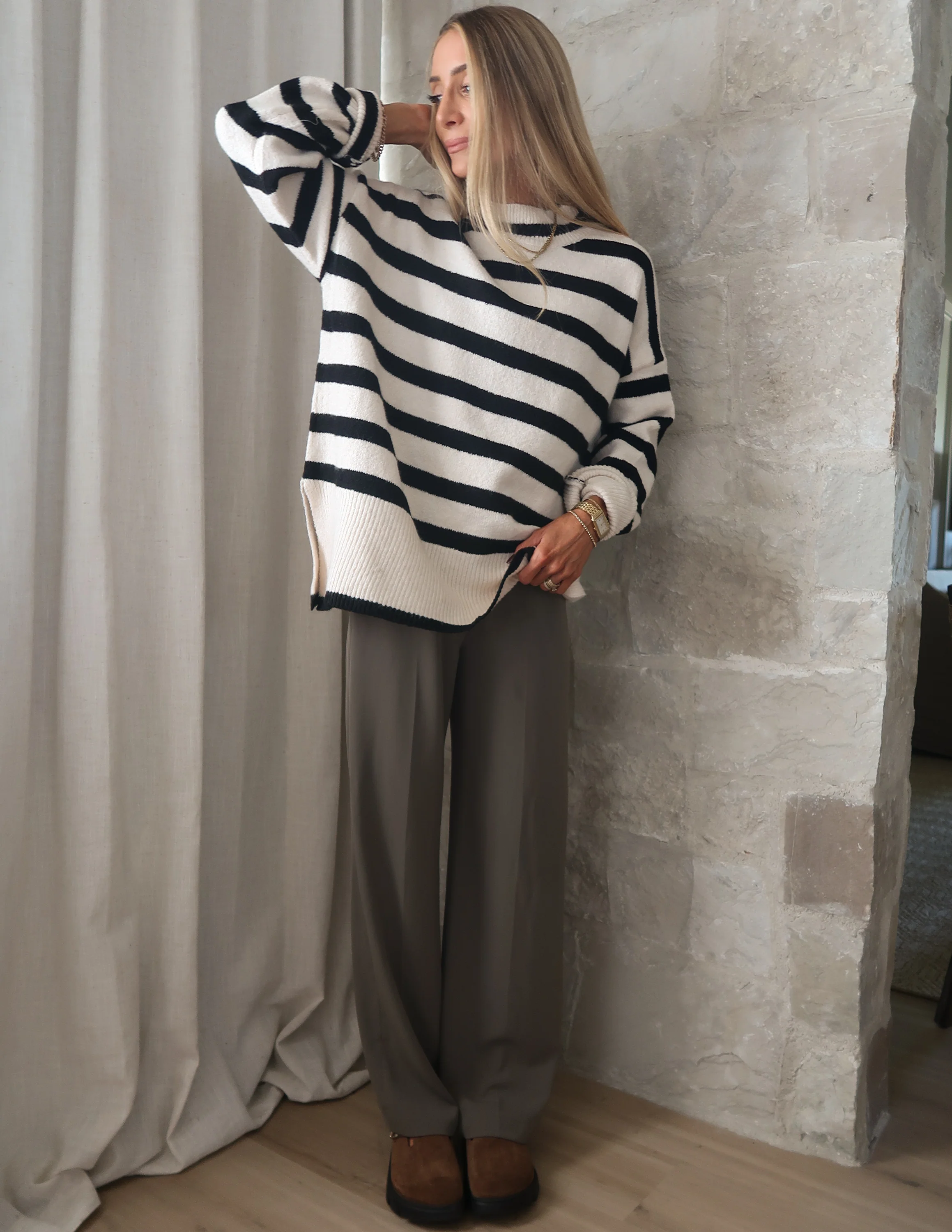 Soft Striped Sweater - Image 9