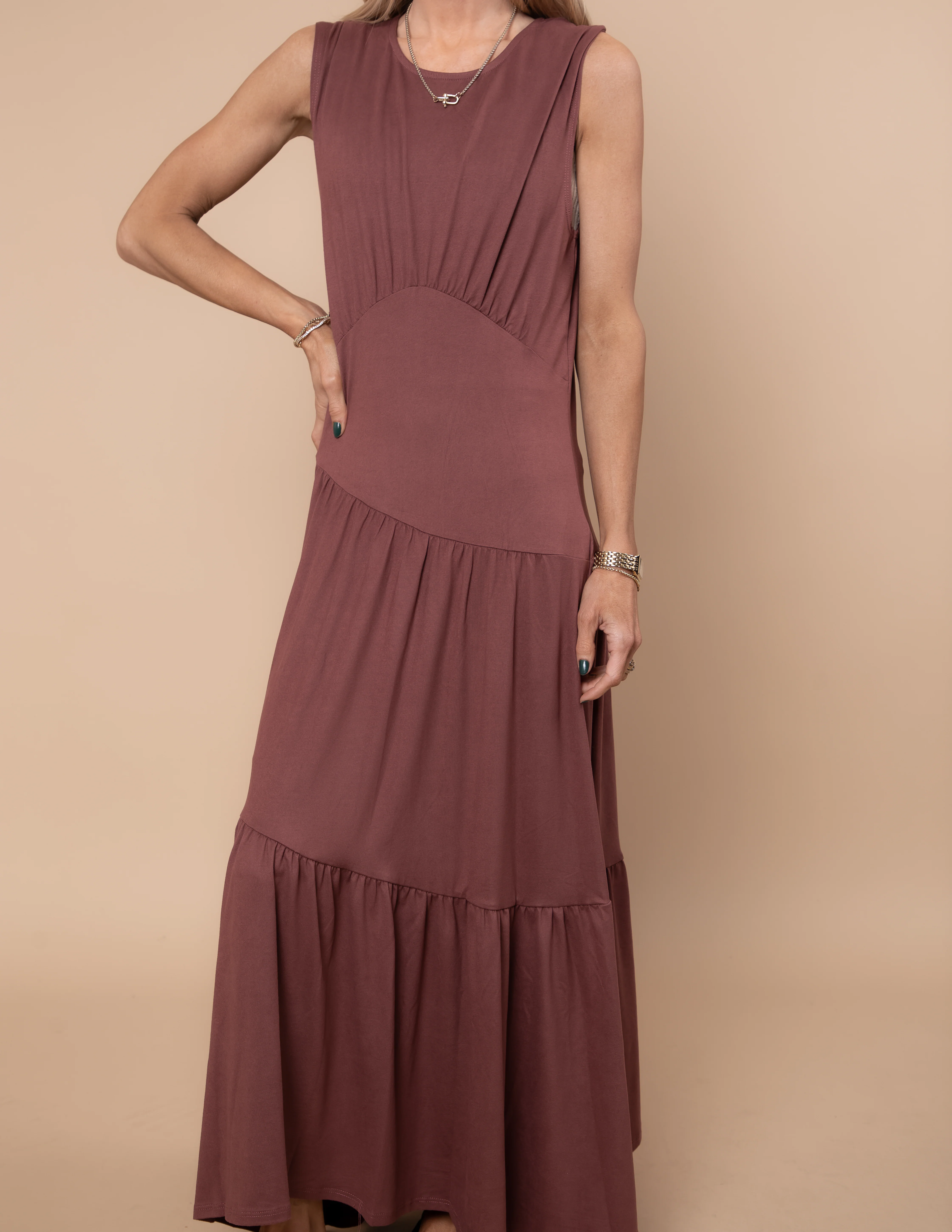 Solene Tiered Dress - Image 8
