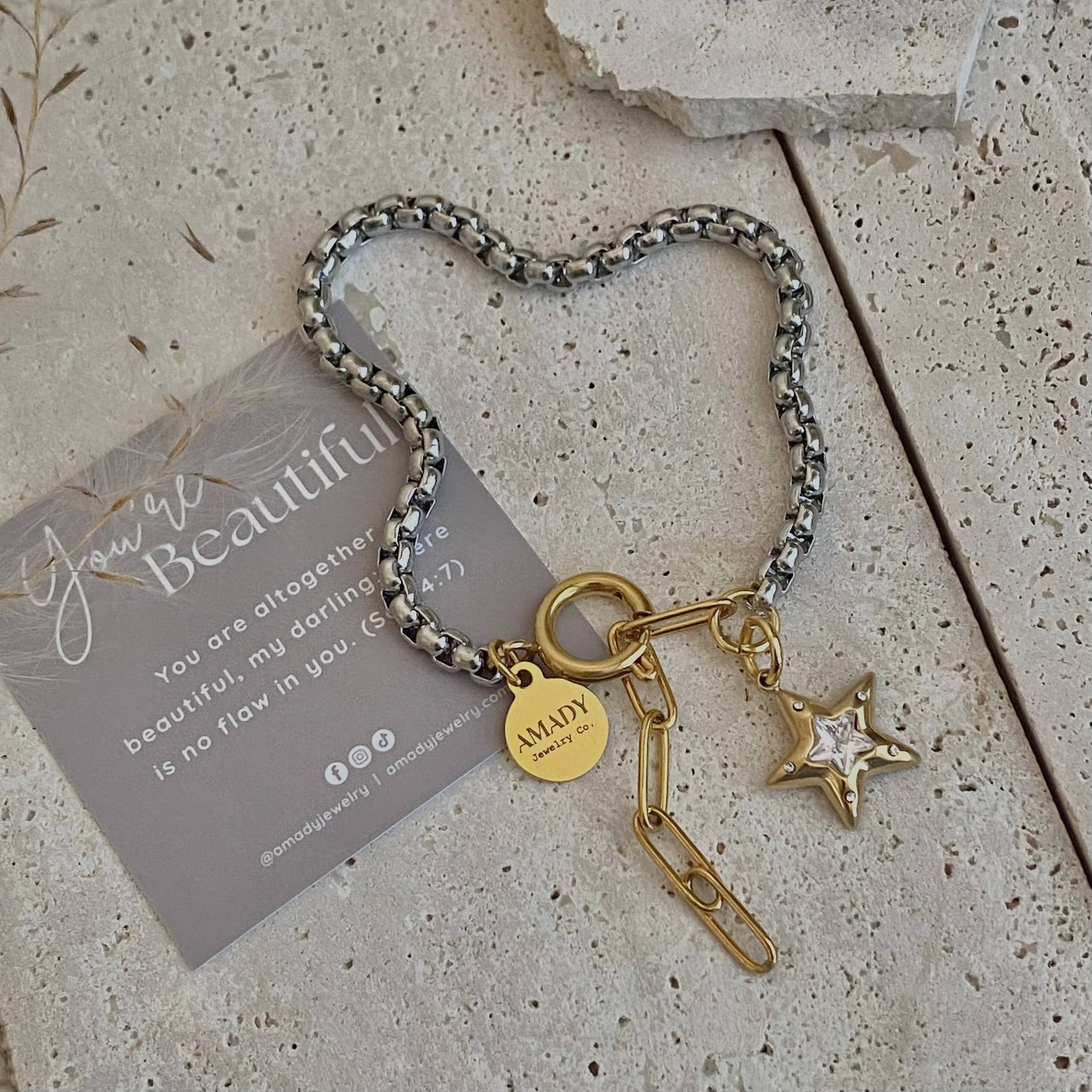 Starlink Mixed Metal Bracelet