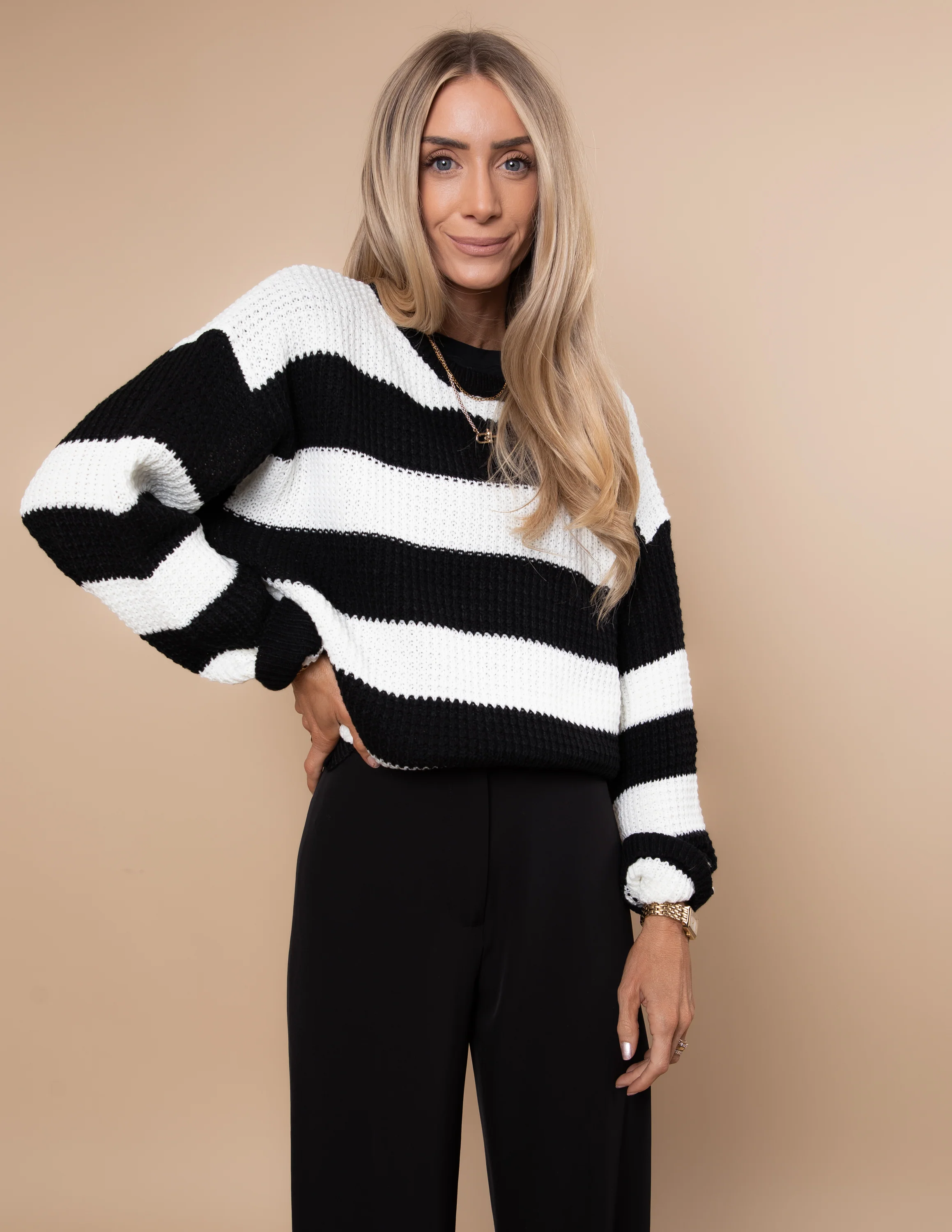 Stella Striped Sweater