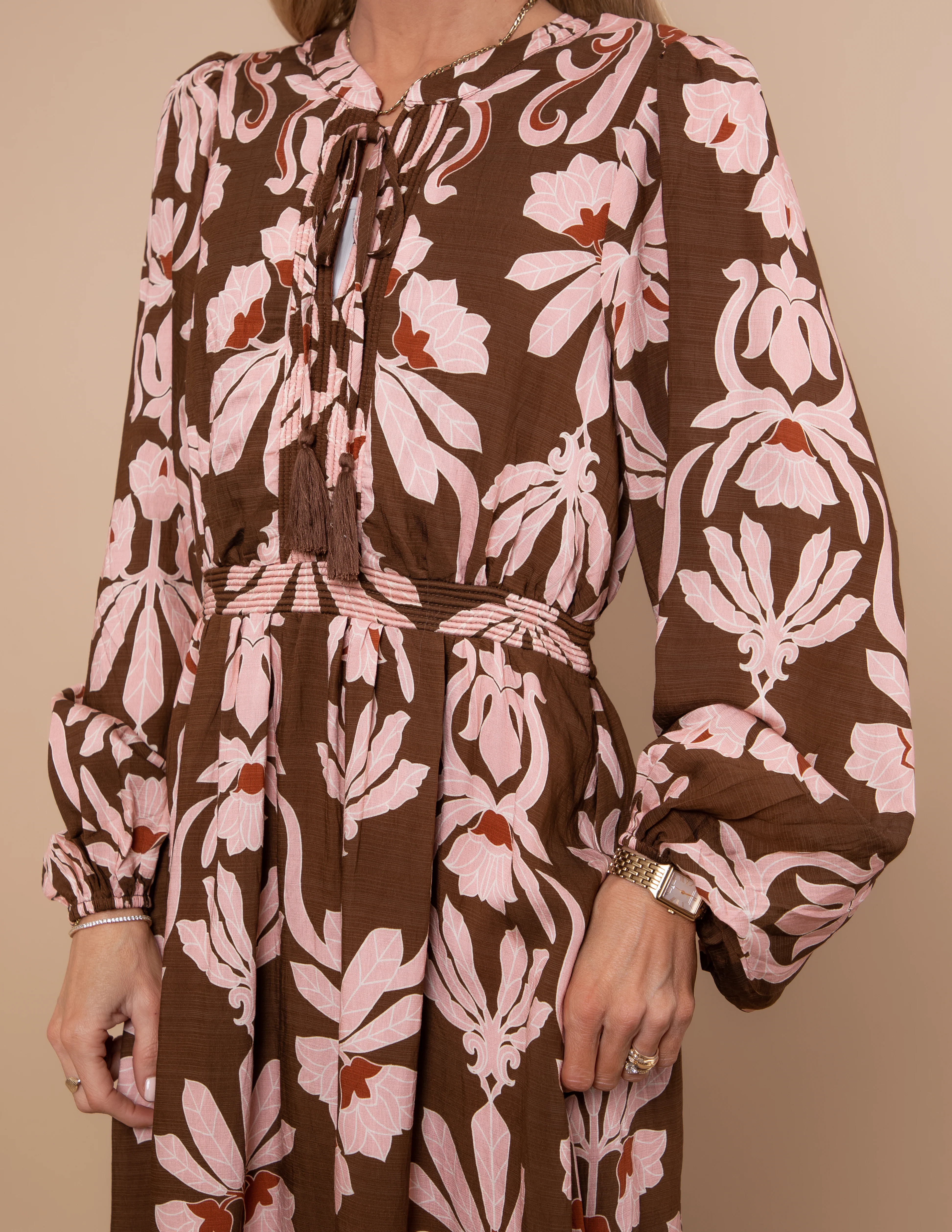 Storybook Floral Midi Dress - Image 4