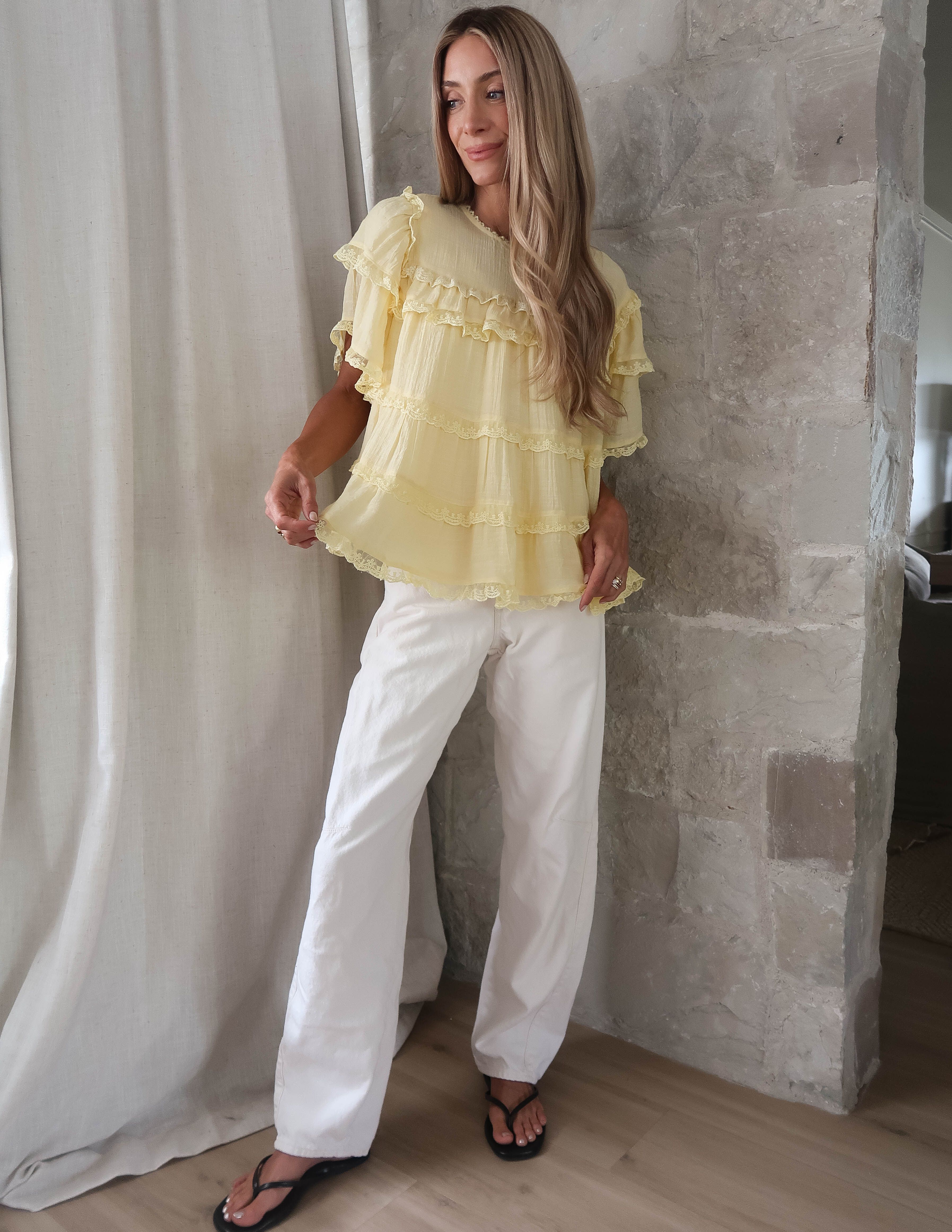 Sweet Symphony Ruffle Top - Image 8