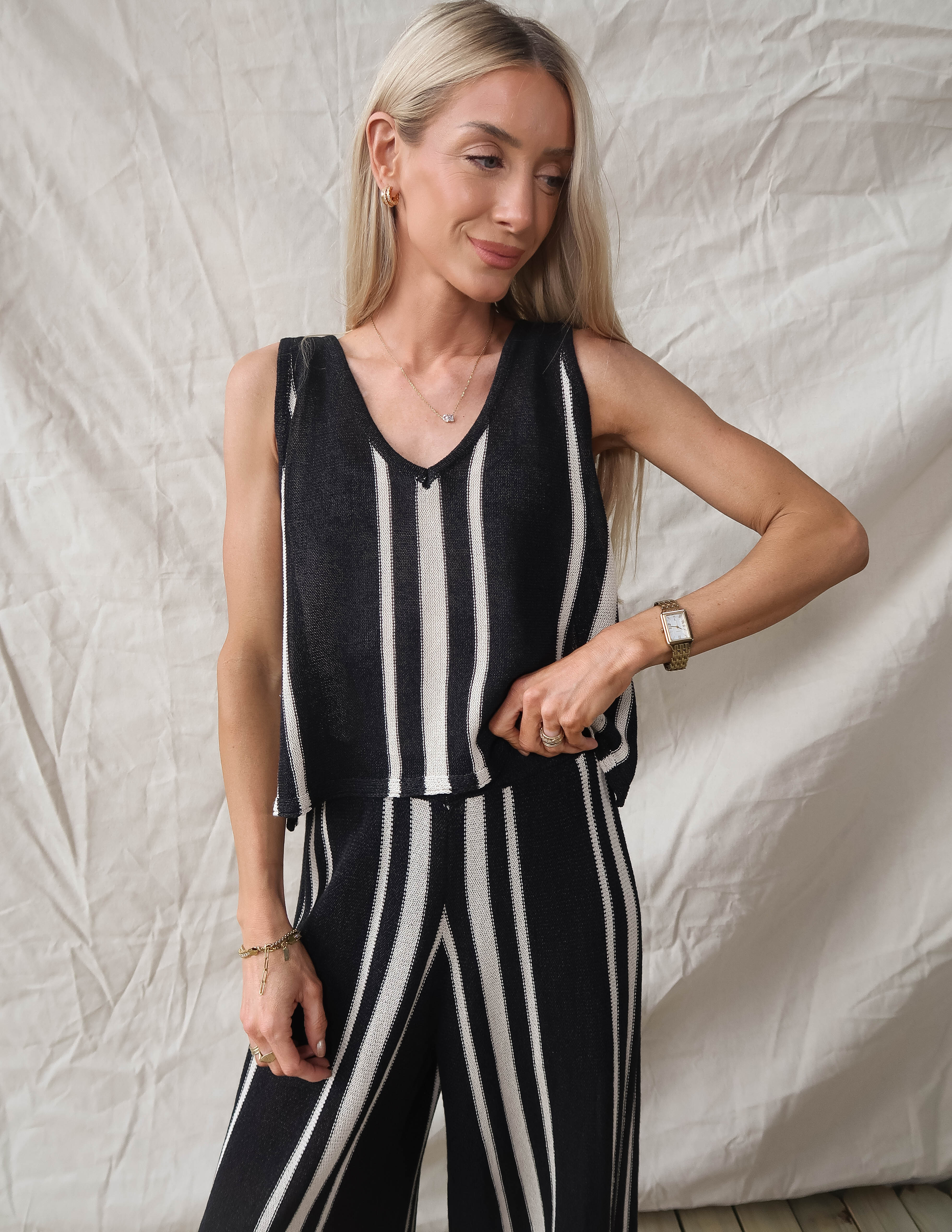 Valence Striped Top - Image 2