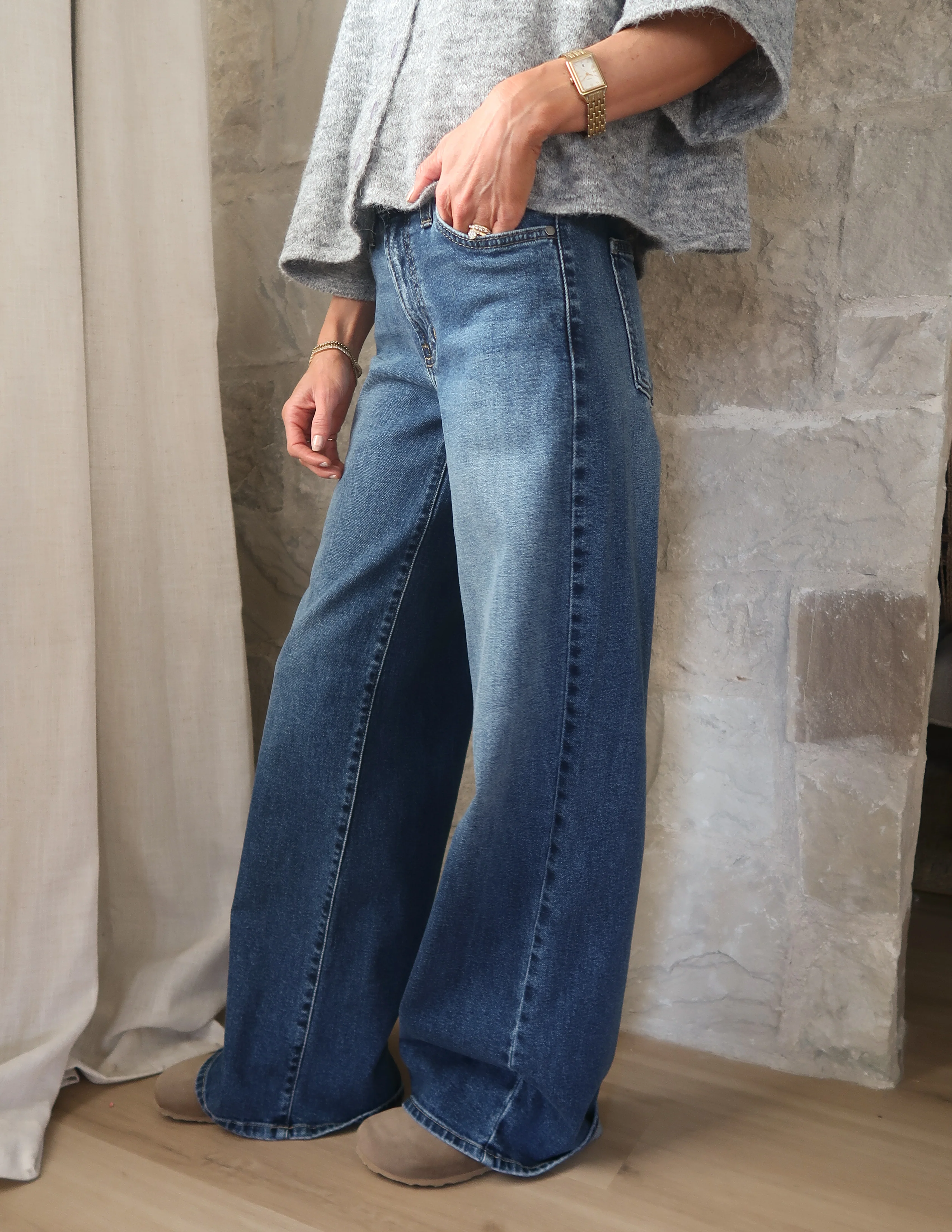 Verge Street Wide Denim - Image 4