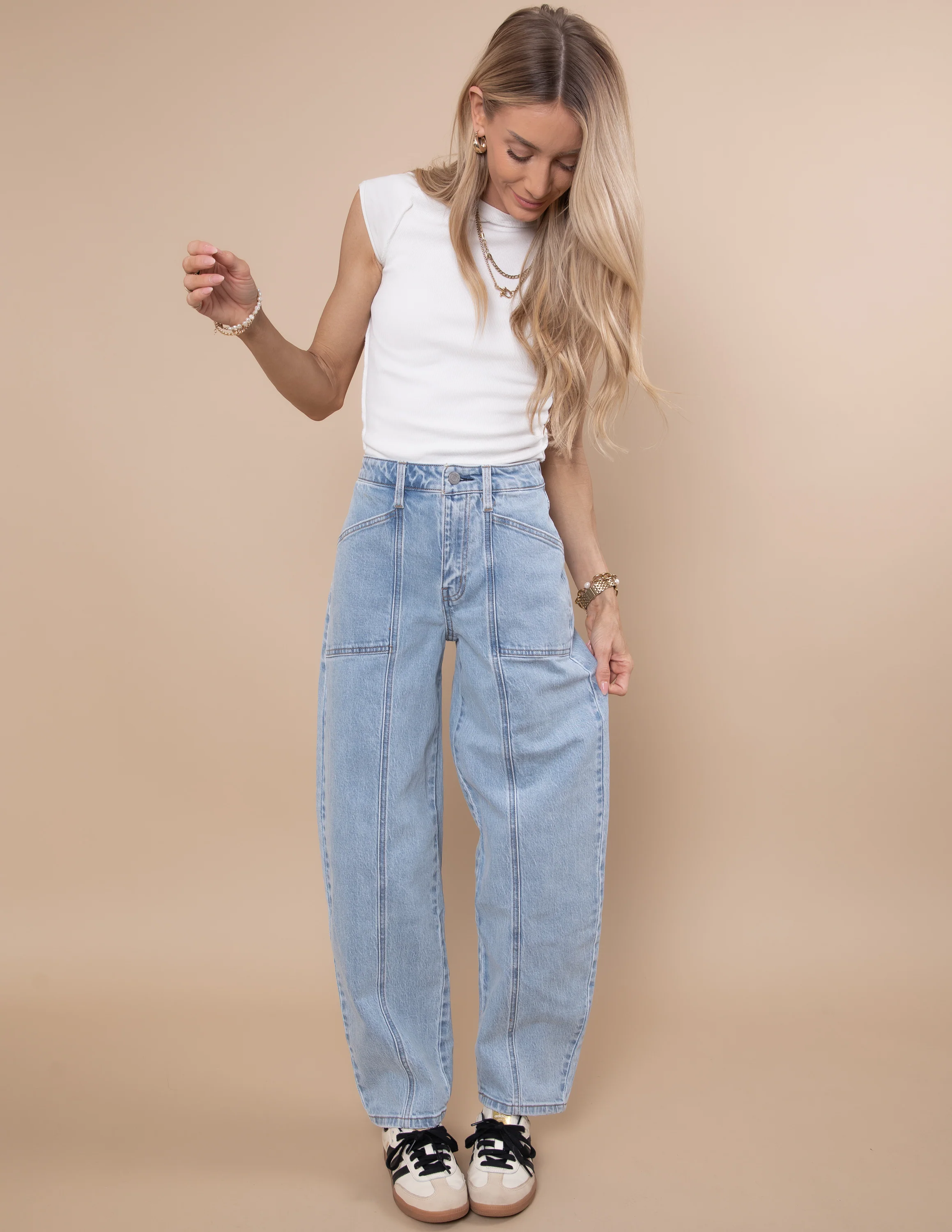 Victoria Barrel Jeans - Image 3
